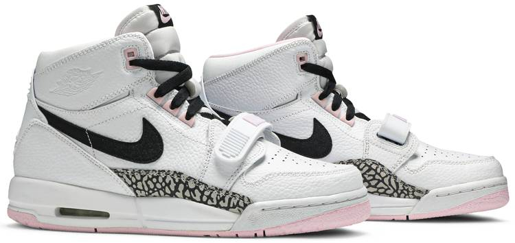 Jordan Legacy 312 GS White Black Pink Foam AT4040-106