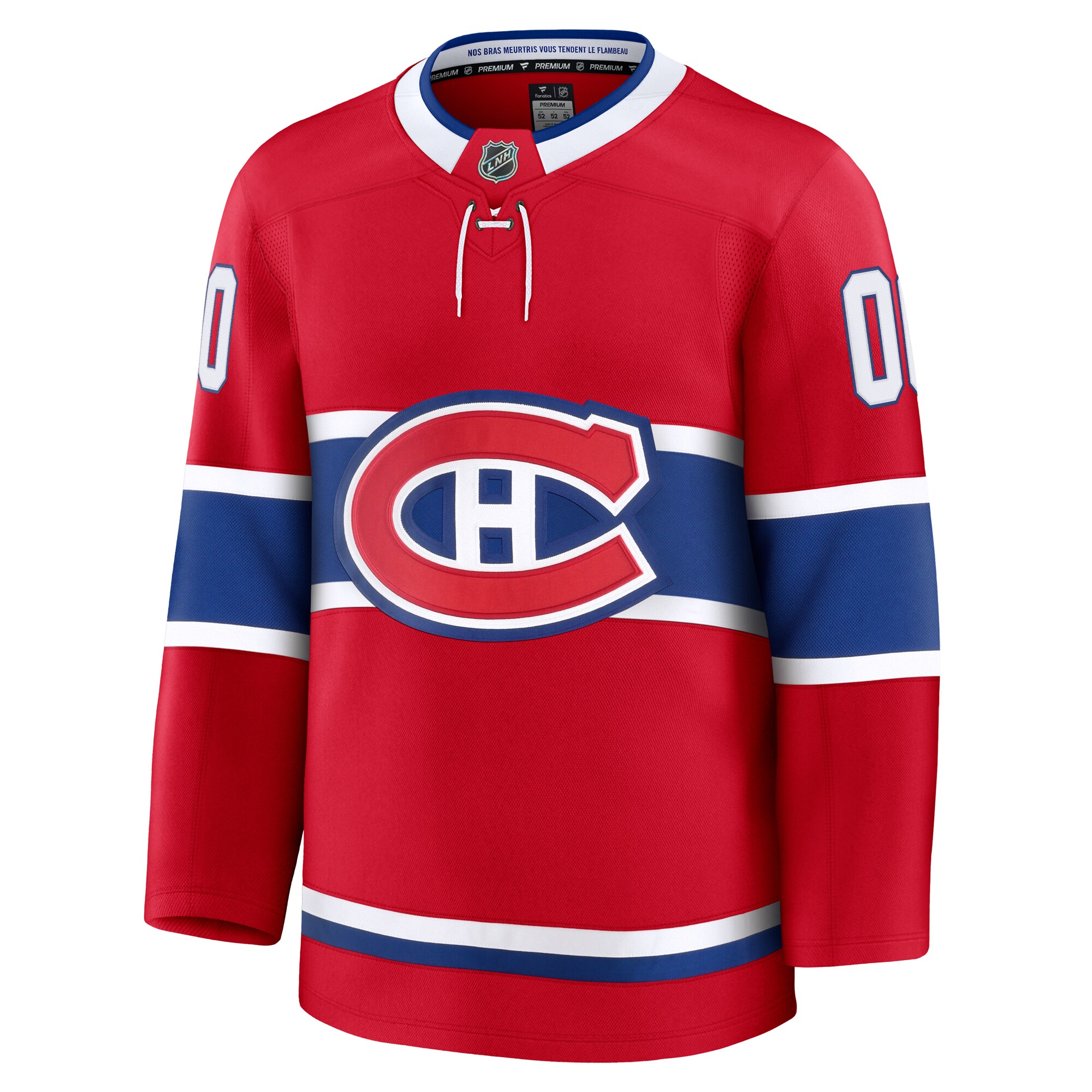 Montreal Canadiens Red Home Premium Custom NHL Jersey Men's