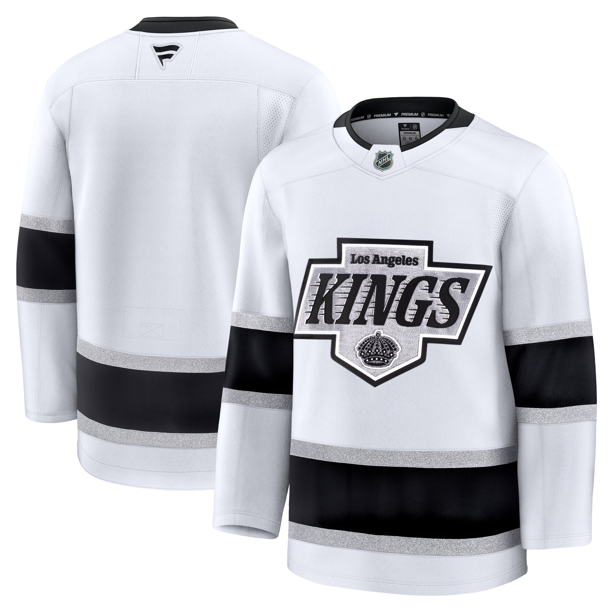 Los Angeles Kings White Away Premium NHL Jersey Men's