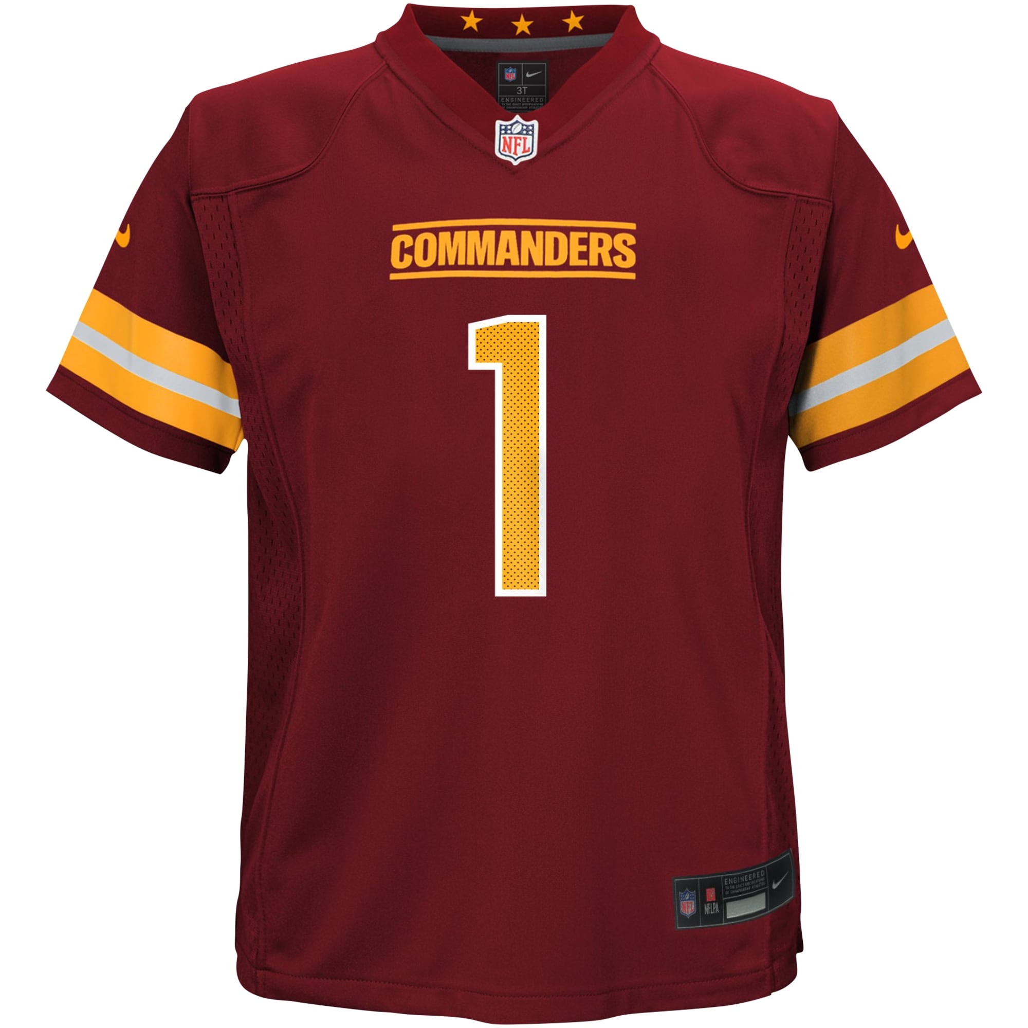 Infant Washington Commanders Jahan Dotson Burgundy Game NFL Jersey Men's