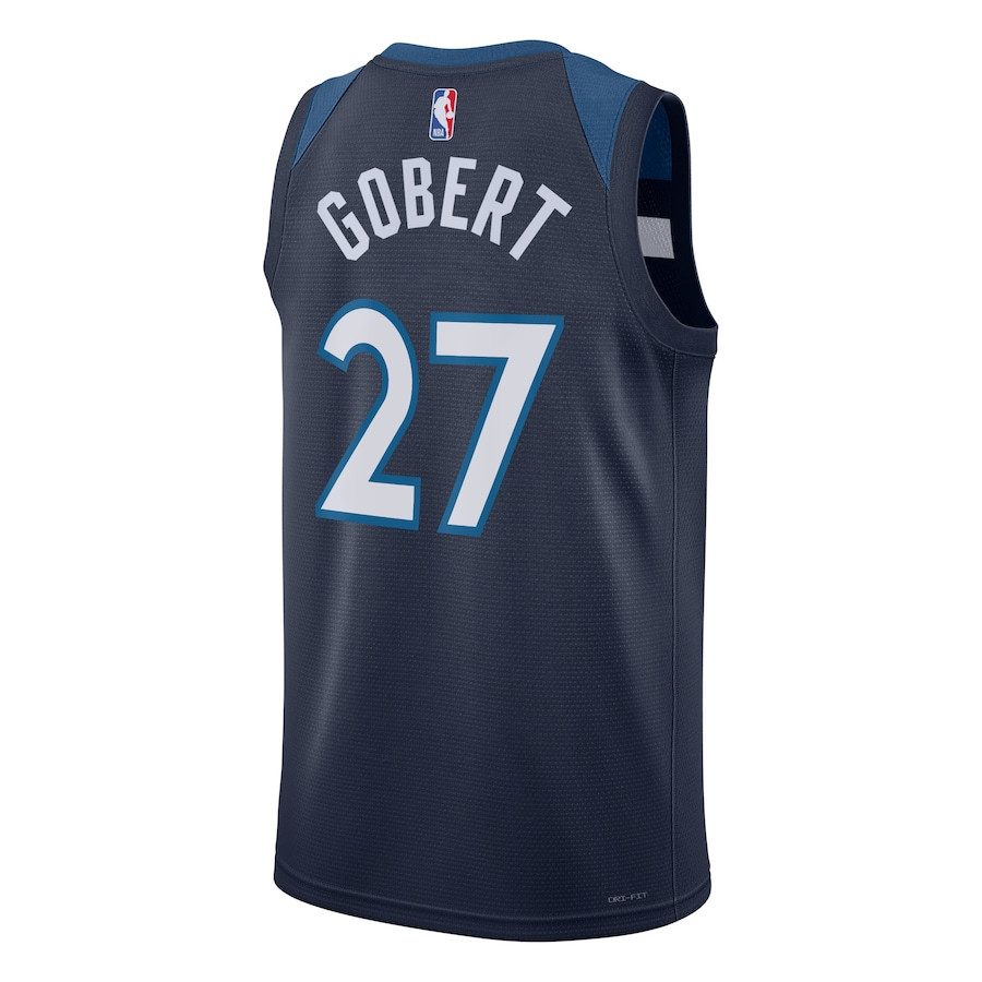 Rudy Gobert 27 Minnesota Timberwolves Unisex Swingman Icon Edition Navy NBA Jersey Unisex