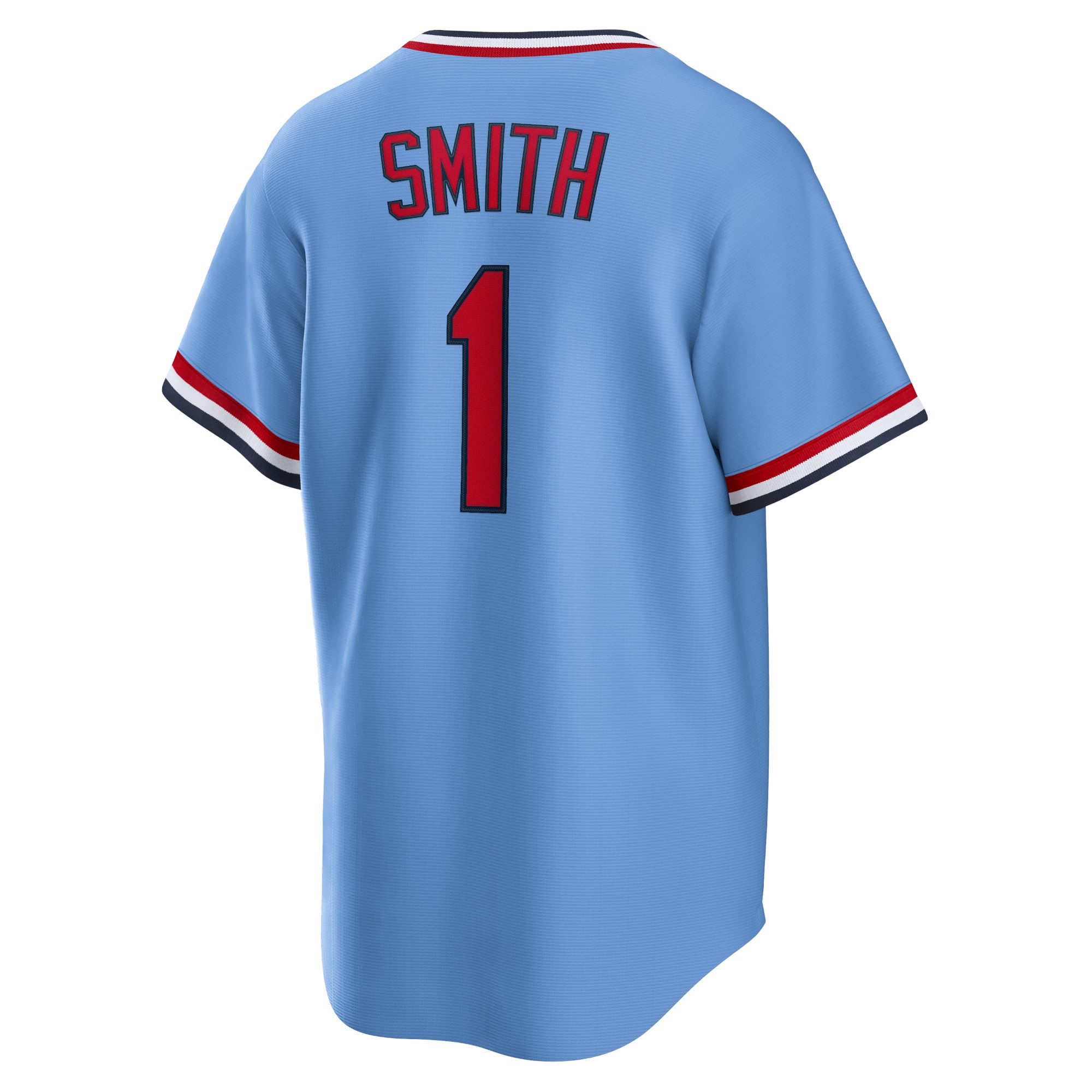 St. Louis Cardinals Ozzie Smith Light Blue Road Cooperstown Collection Player MLB Jersey Men's