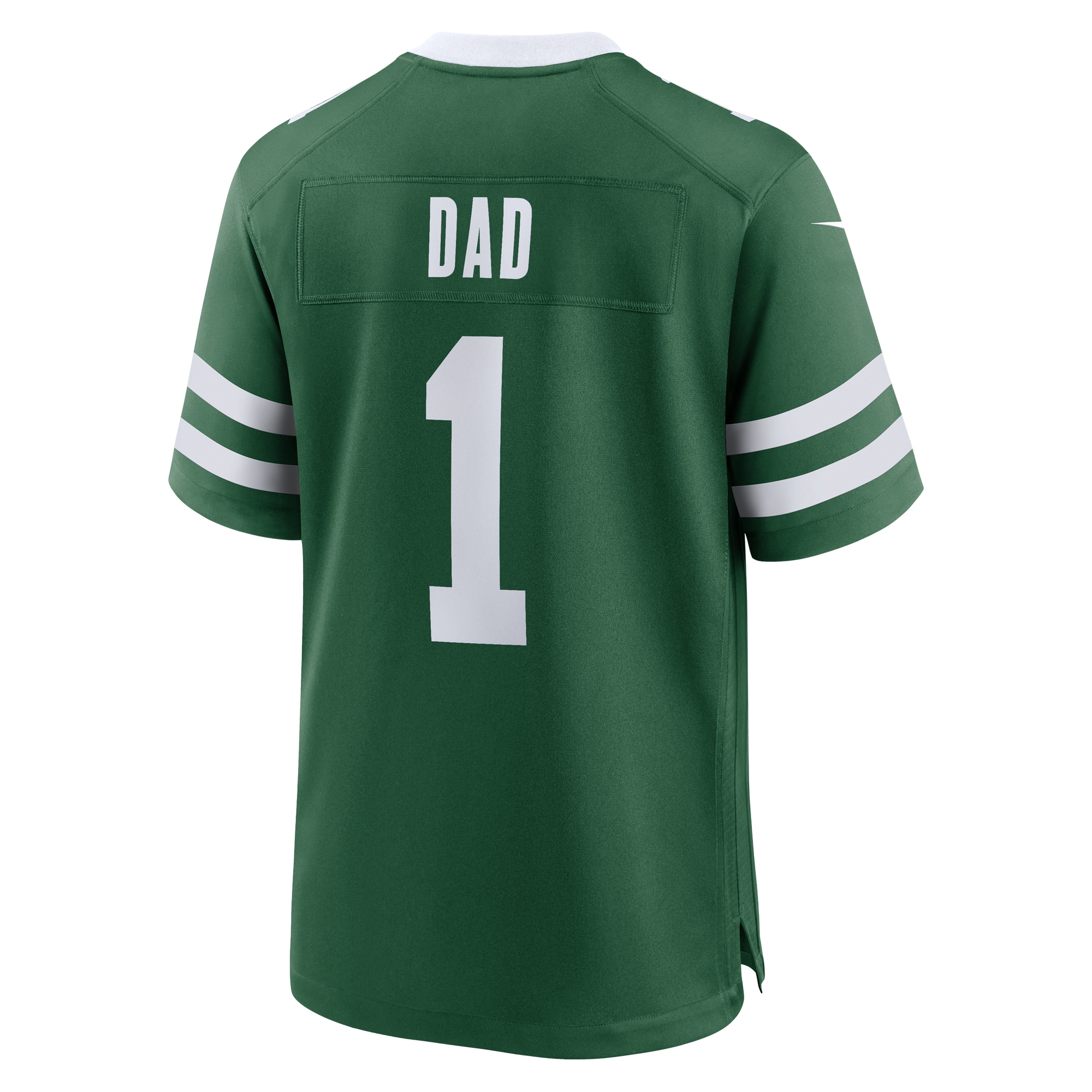 New York Jets Legacy Green #1 Dad Game NFL Jersey Men's