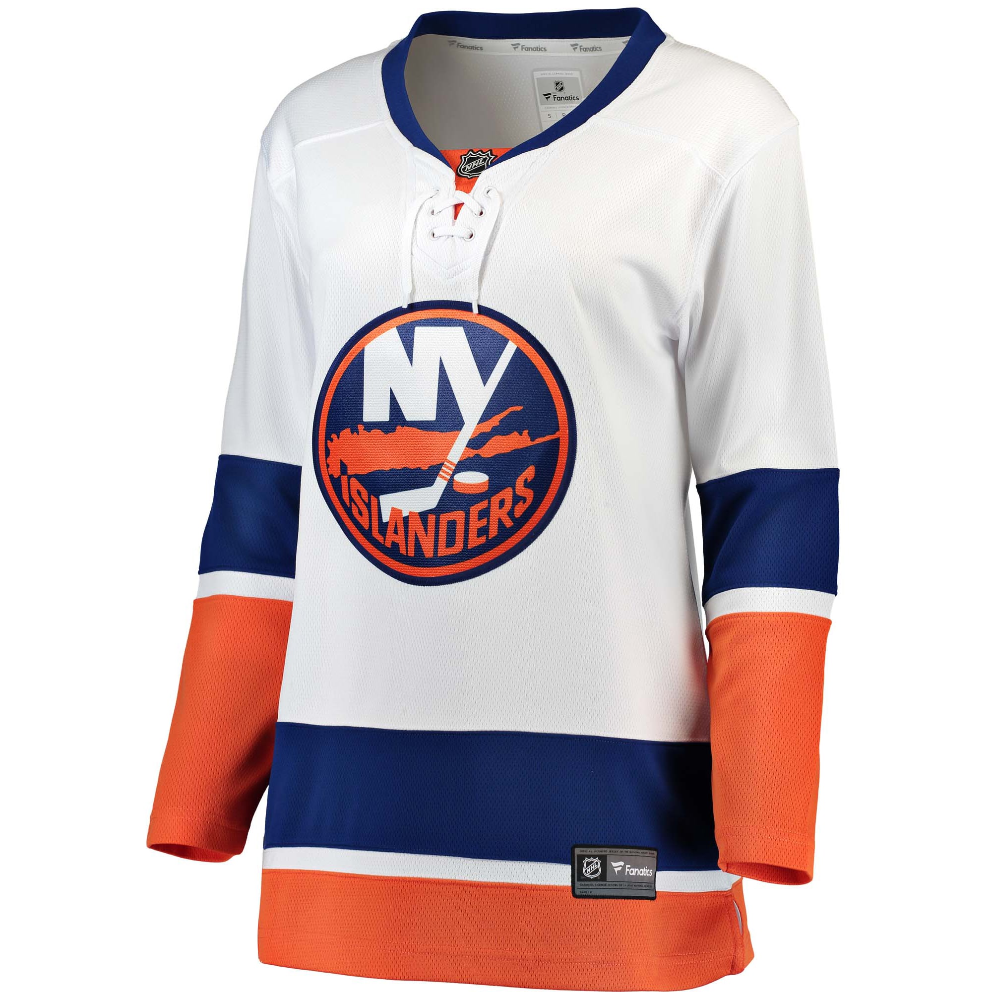 New York Islanders White Away Breakaway NHL Jersey Women's