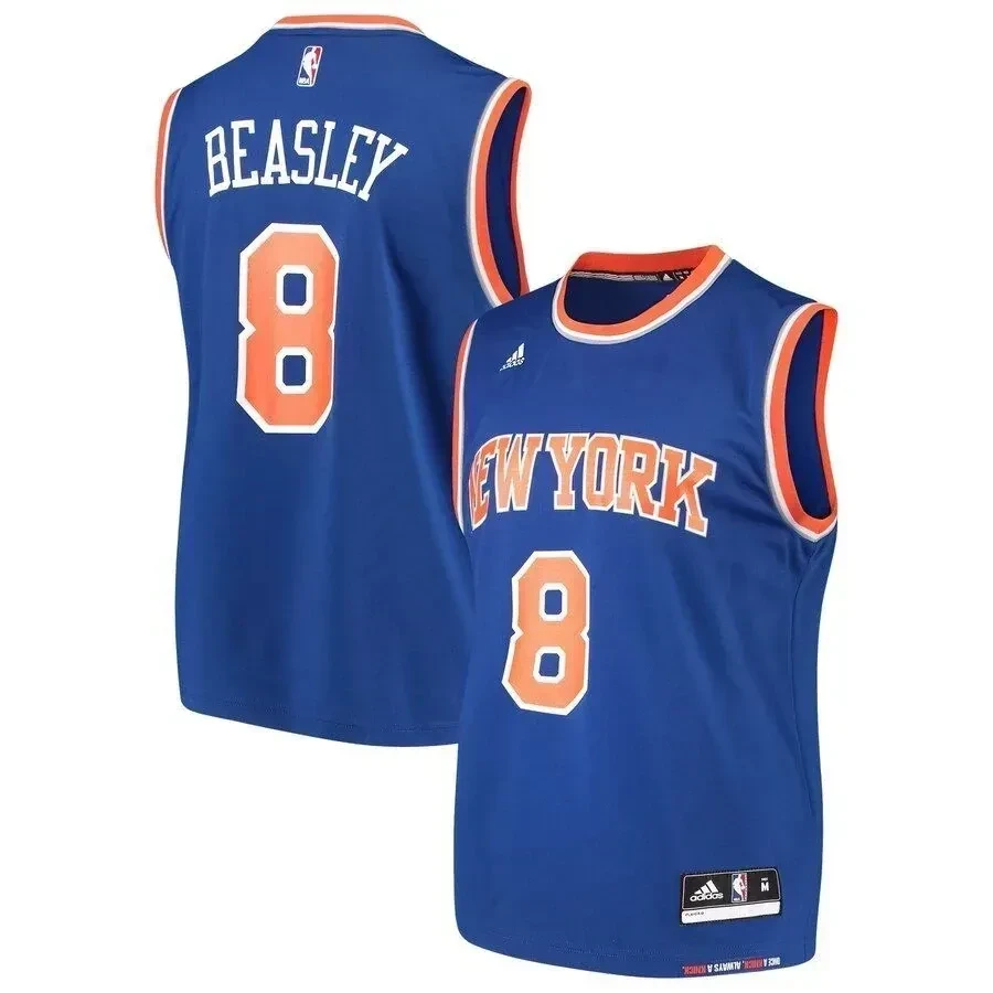 Michael Beasley New York Knicks Road Blue NBA Jersey Men's