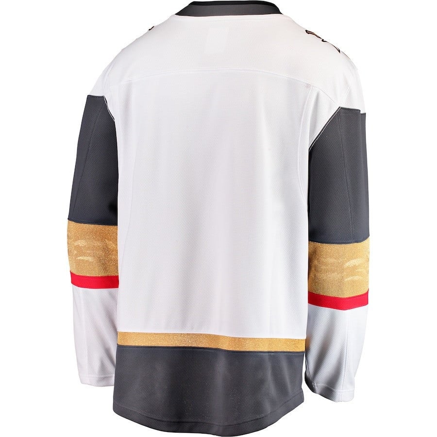 Alex Pietrangelo 7 Vegas Golden Knights 2023 Stanley Cup Champions Patch Breakaway White NHL Jersey Men's