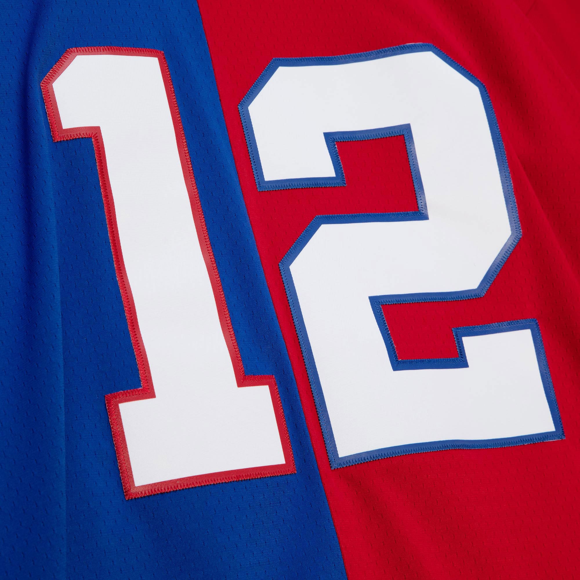 Buffalo Bills Jim Kelly Mitchell Ness Royal/Red Big Tall Split Legacy Retired Player NFL Jersey Men's