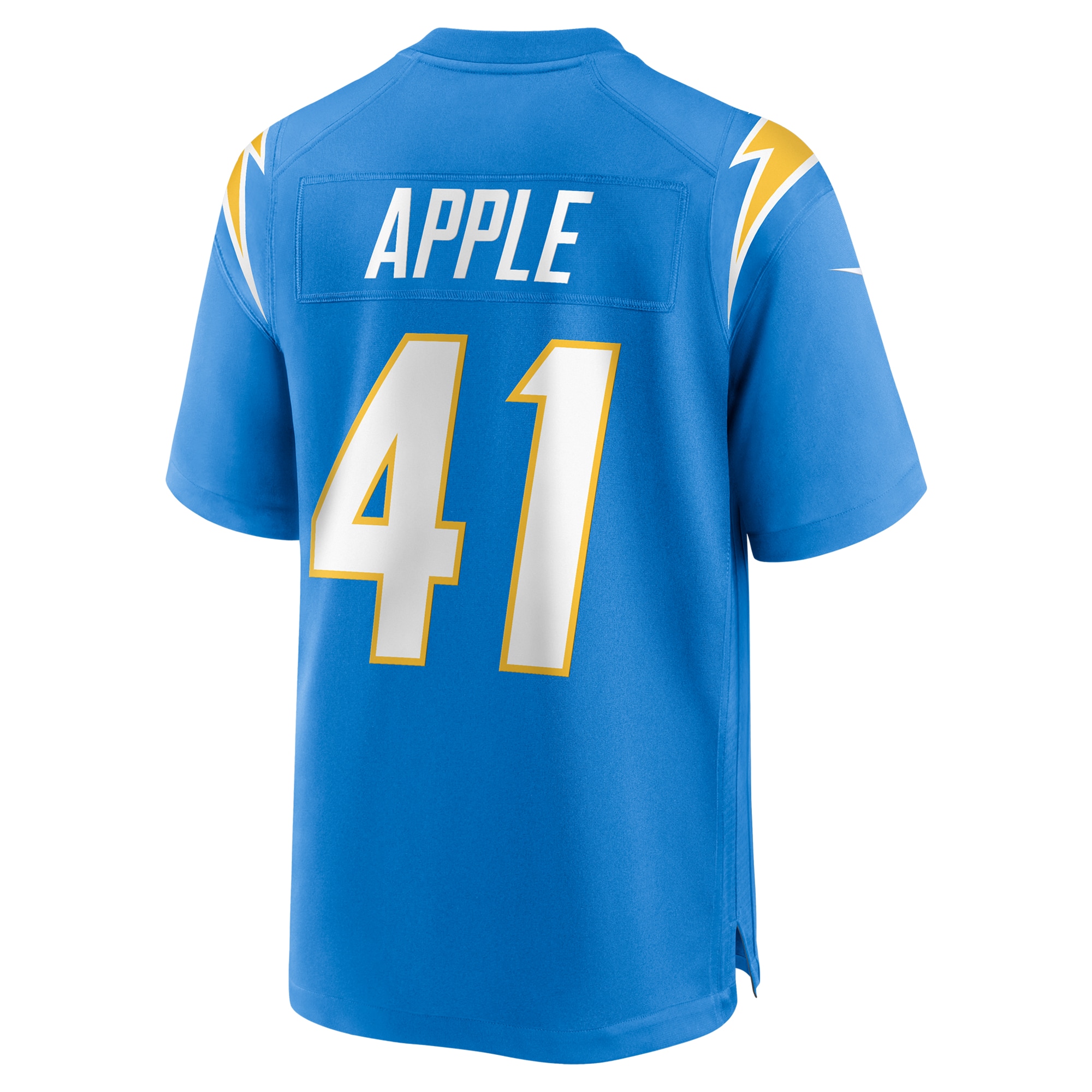 Los Angeles Chargers Eli Apple Powder Blue Team Game NFL Jersey Men's