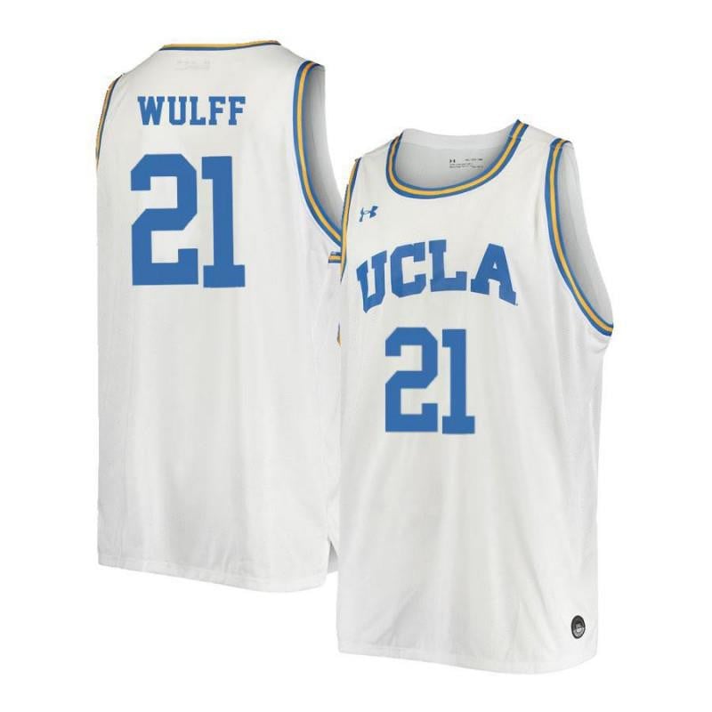 21 Alec Wulf White Retro Elite UCLA Bruins NCAA Jersey Men's