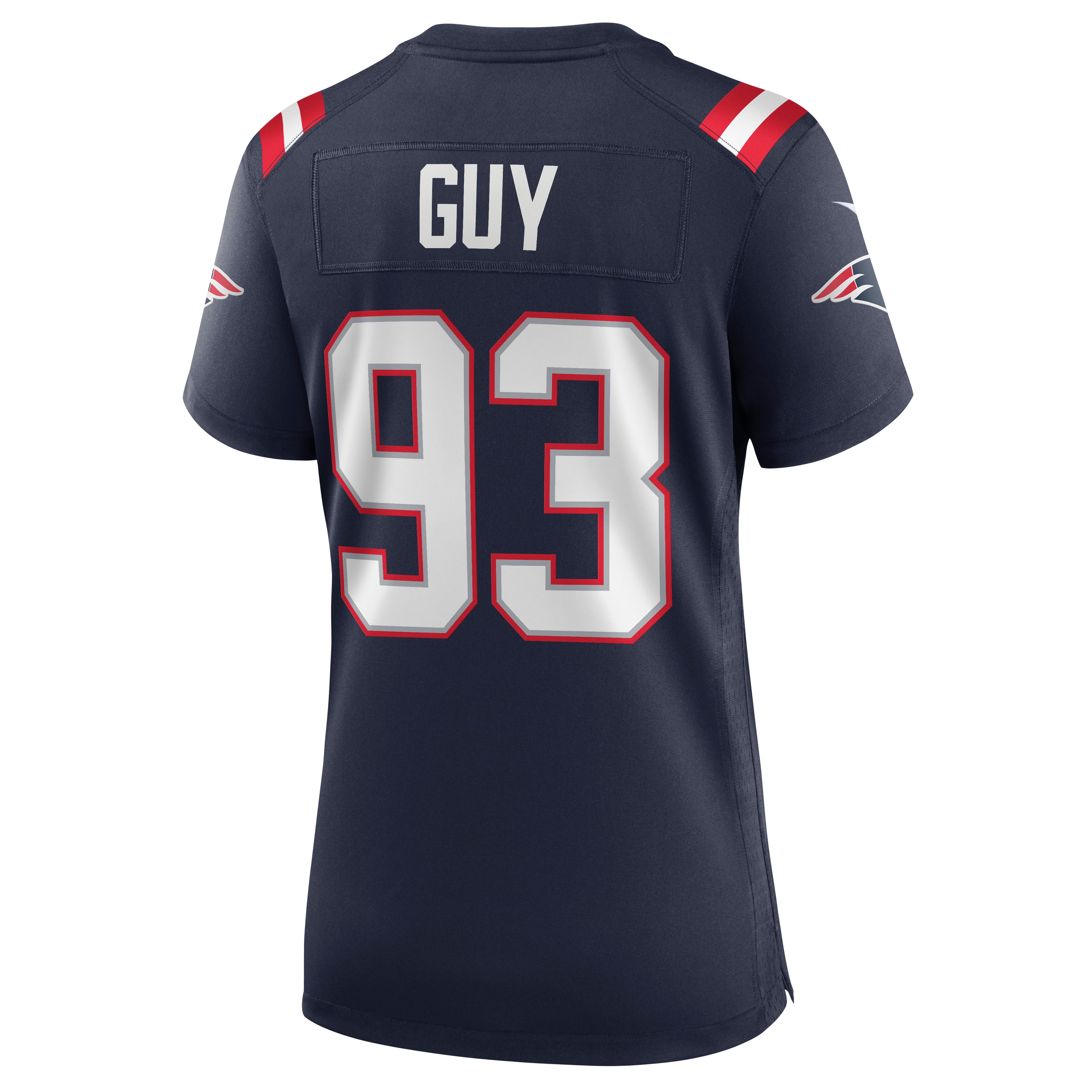New England Patriots Lawrence Guy Navy Game NFL Jersey Women's