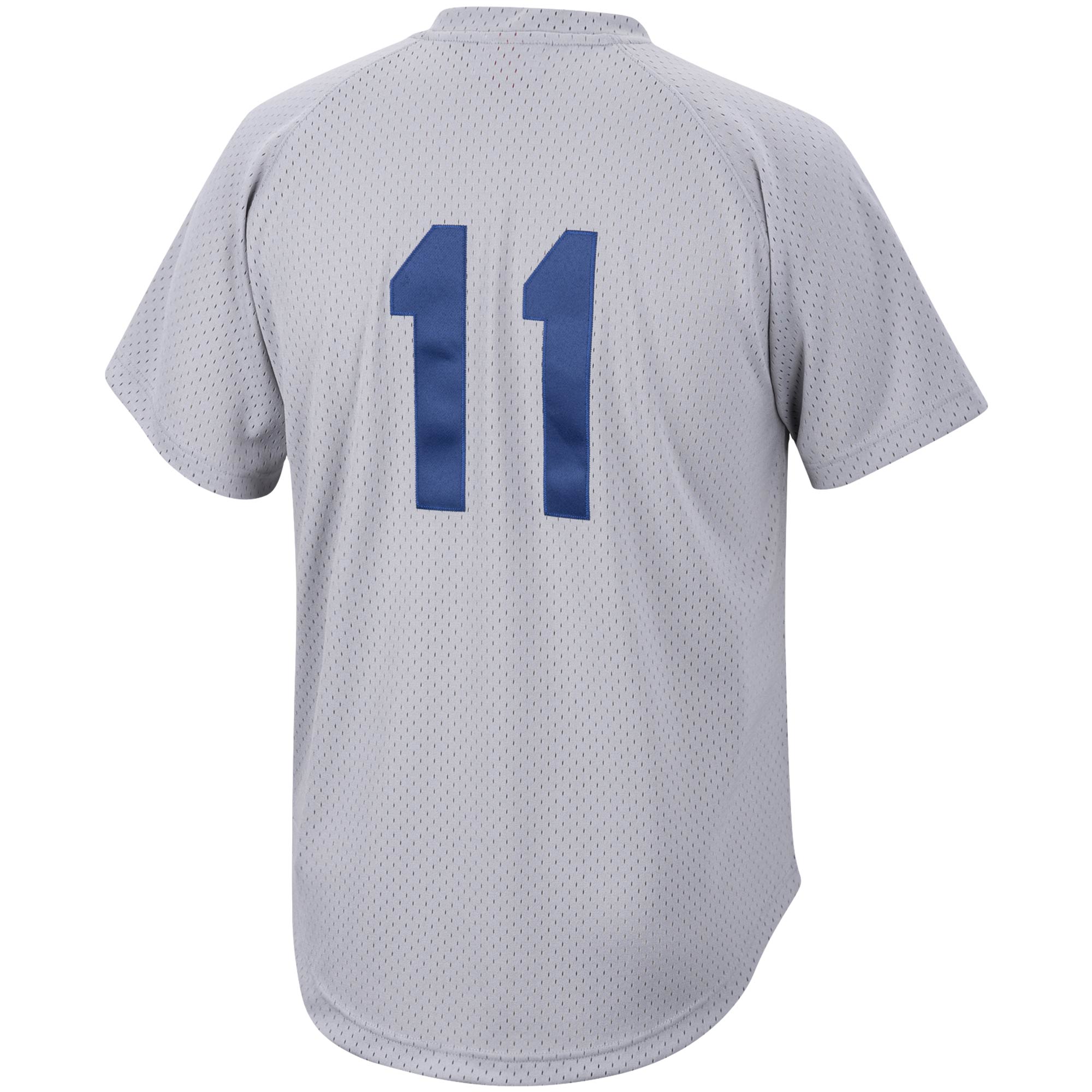 Seattle Mariners Edgar Martinez Mitchell Ness Charcoal Cooperstown Collection Mesh Batting Practice MLB Jersey Men's