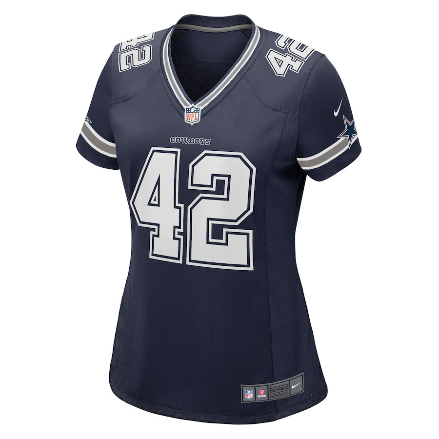 Deuce Vaughn 42 Dallas Cowboys Game Navy NFL Jersey Women's