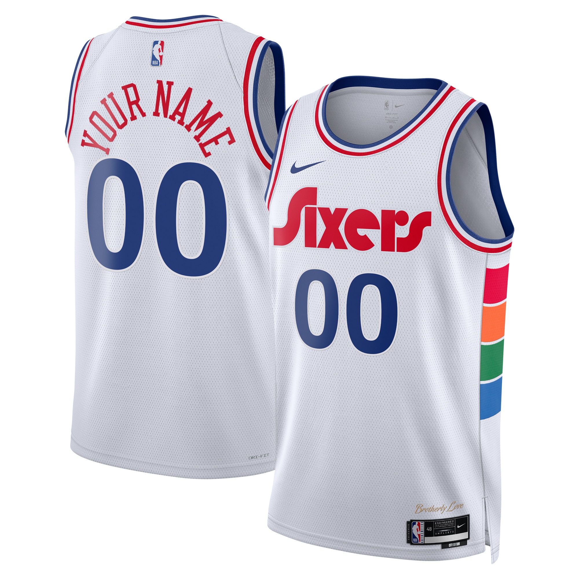 Philadelphia 76ers City Edition Swingman 2024 Custom Unisex NBA Jersey Unisex