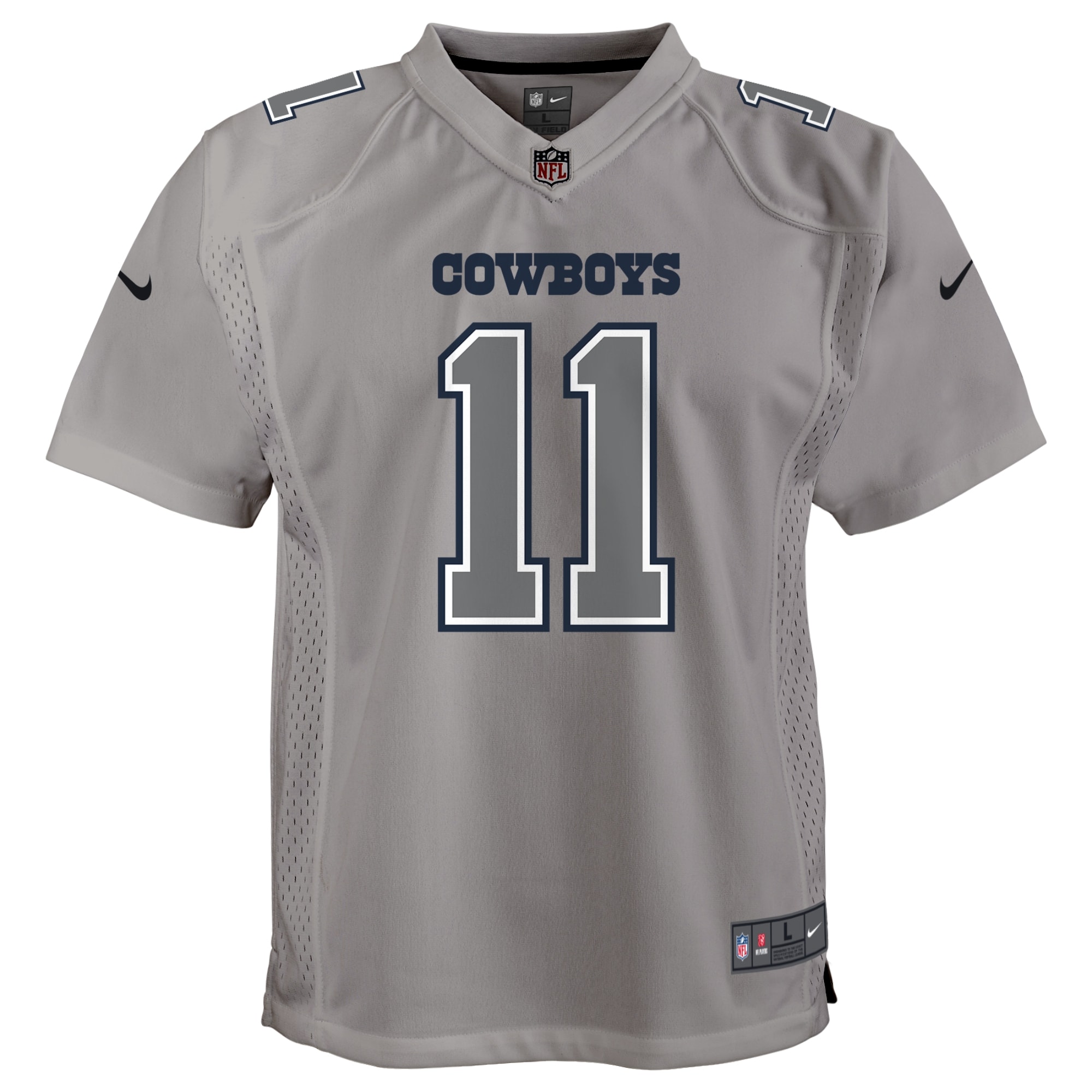 Dallas Cowboys Micah Parsons Gray Atmosphere Game NFL Jersey Youth