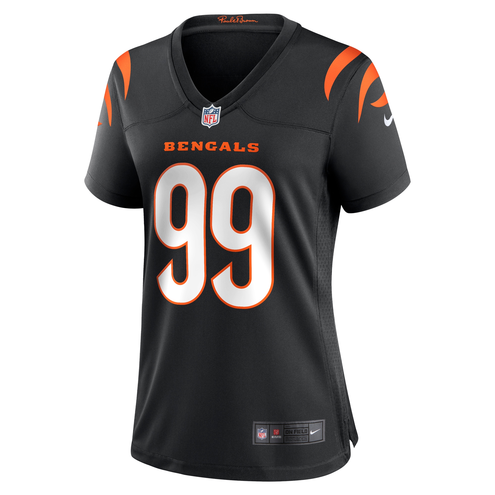 Cincinnati Bengals Myles Murphy Black Team Game NFL Jersey Women's