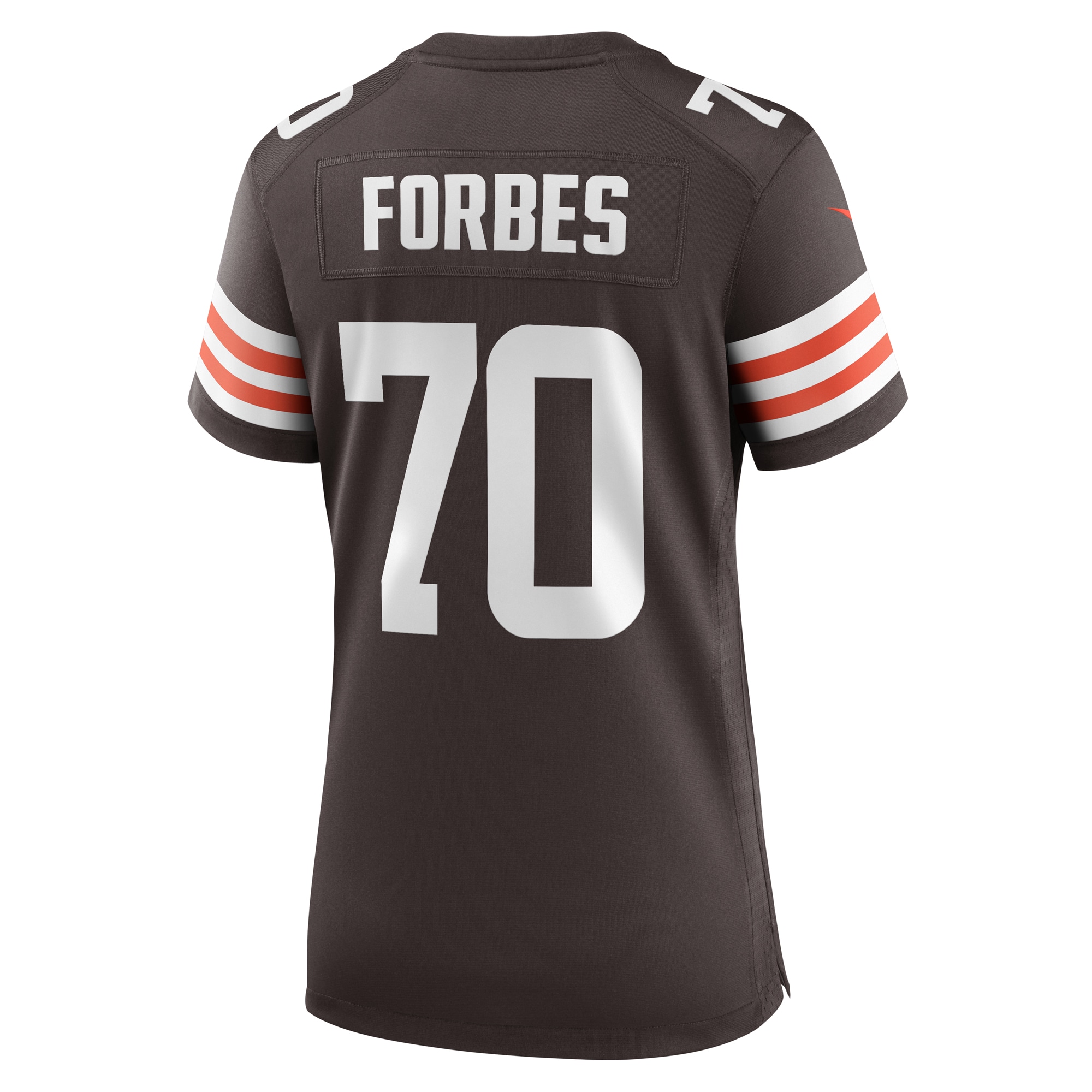 Cleveland Browns Drew Forbes Brown Team Game NFL Jersey Women's
