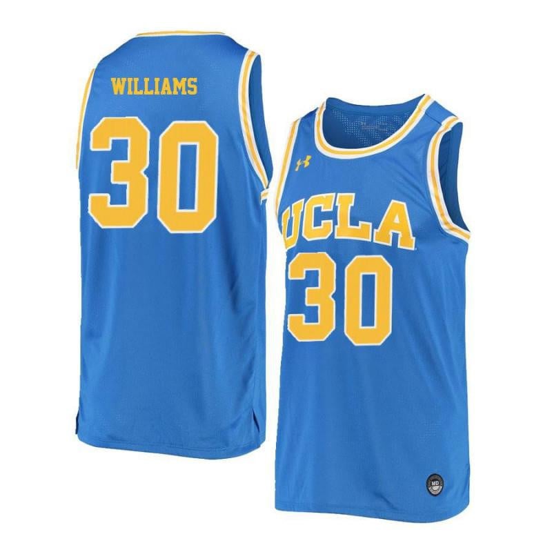 30 Aubrey Williams Blue Retro Elite UCLA Bruins NCAA Jersey Men's