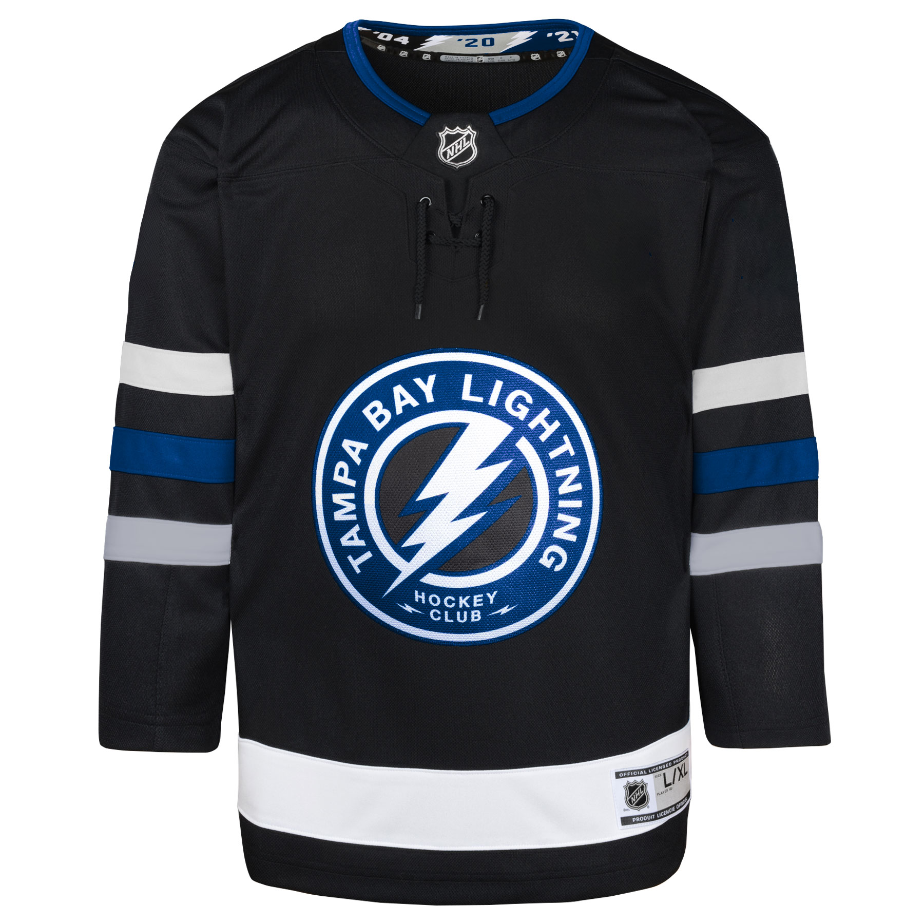 Tampa Bay Lightning Outerstuff Black Alternate Premier NHL Jersey Youth