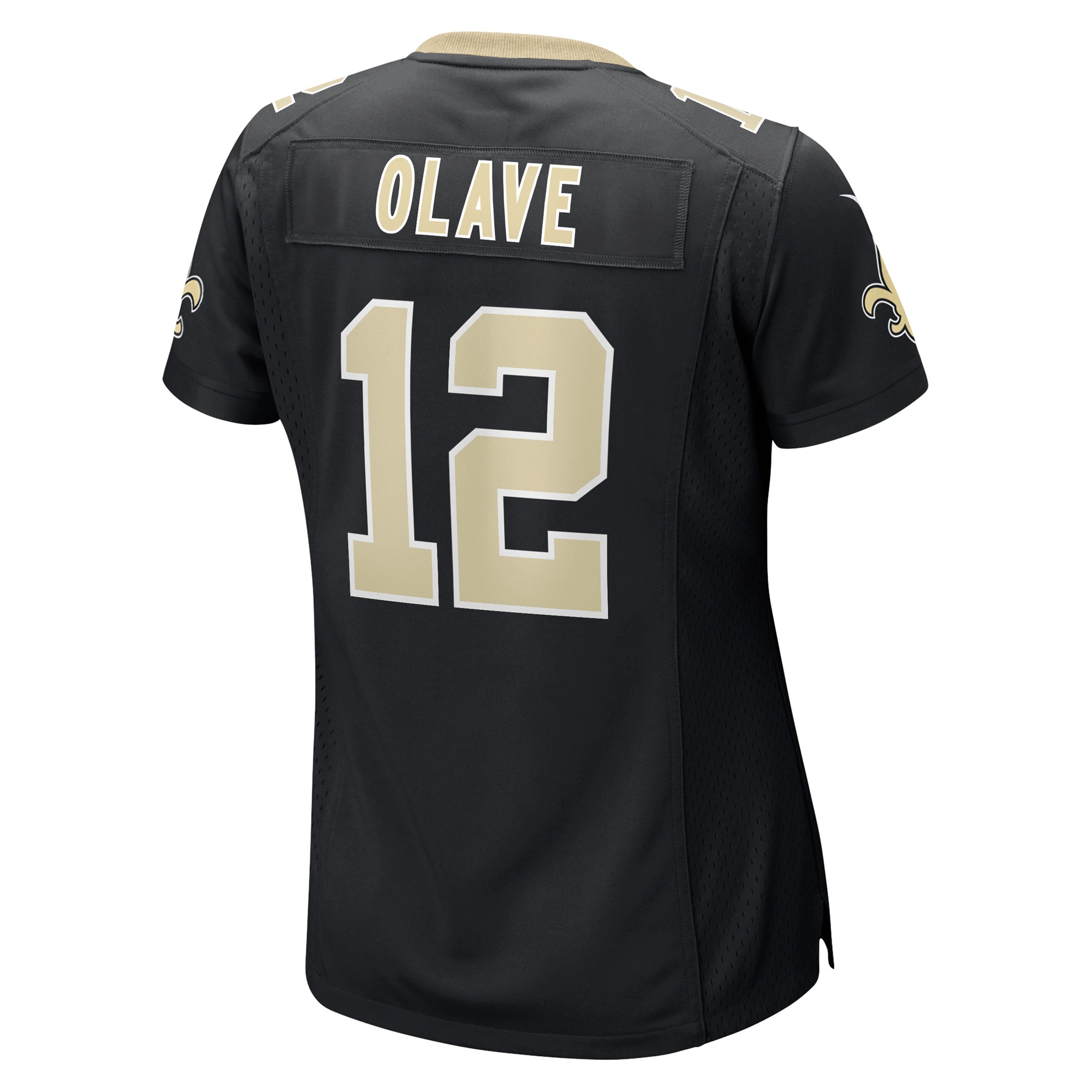 New Orleans Saints Chris Olave Black Game Player NFL Jersey Women's