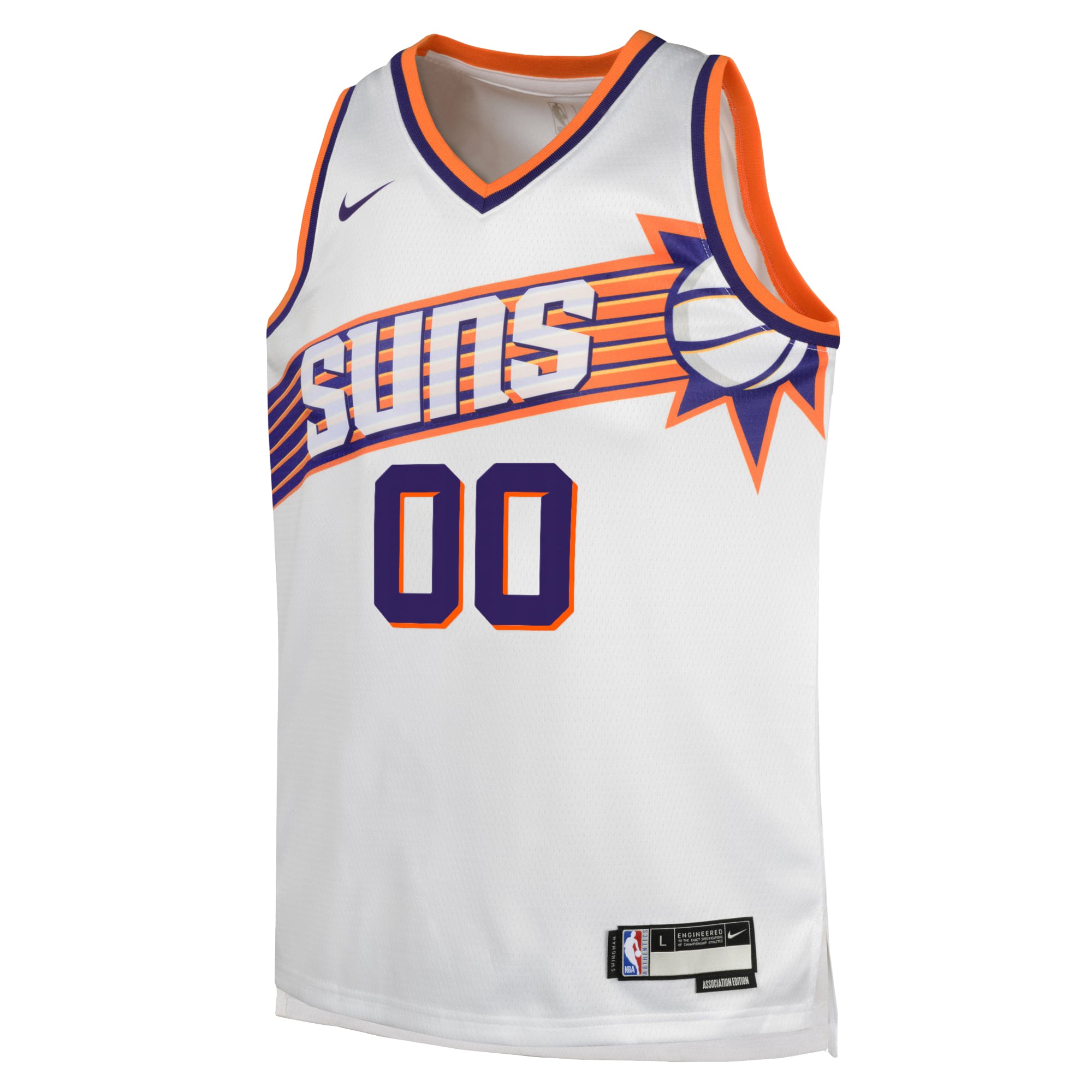 Phoenix Suns Association Swingman Custom NBA Jersey Youth