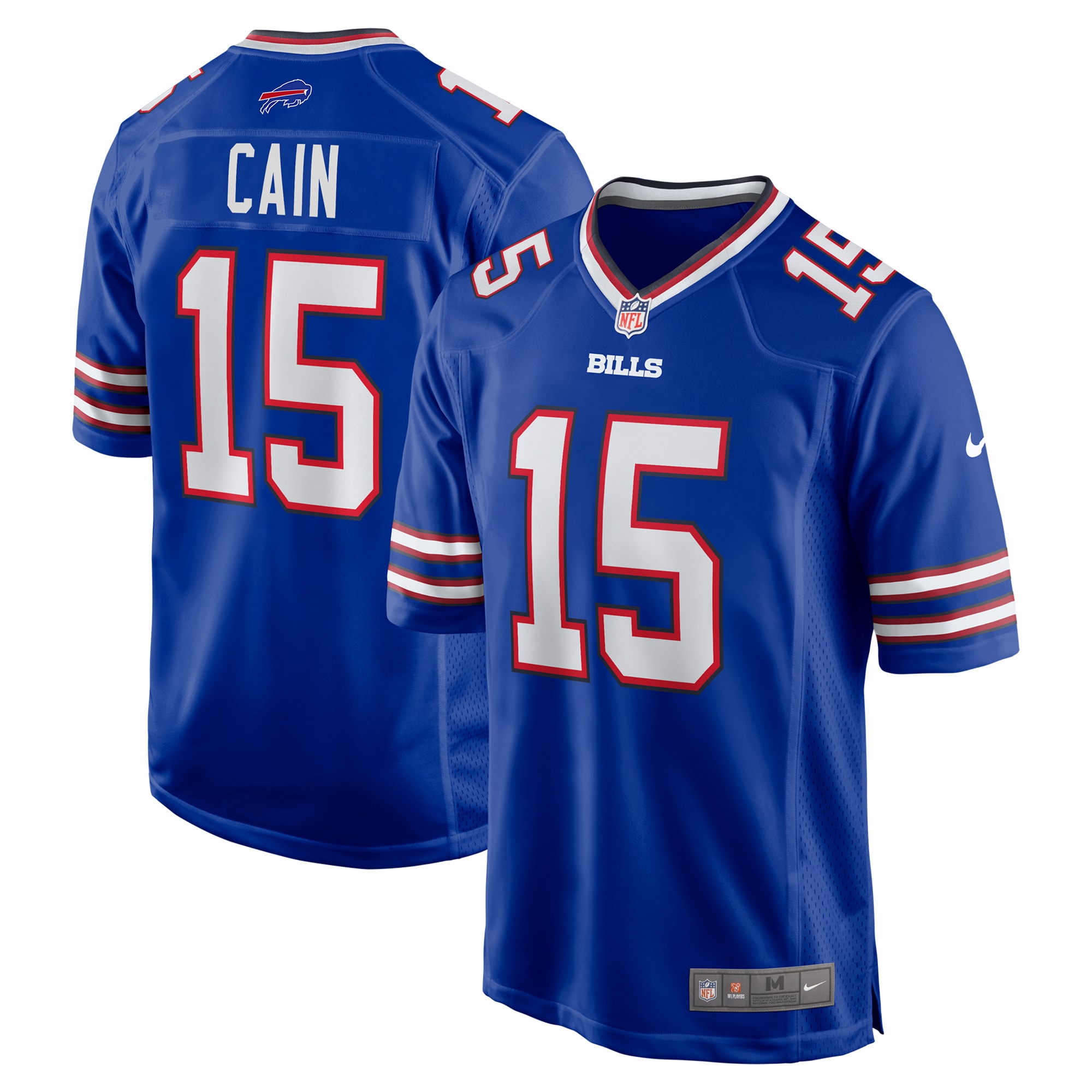 Buffalo Bills Deon Cain Royal Game NFL Jersey Men's