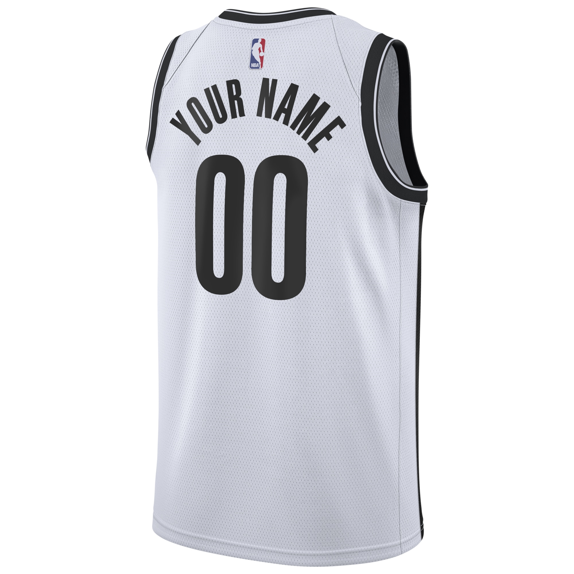 Brooklyn Nets Association Swingman Custom NBA Jersey Youth