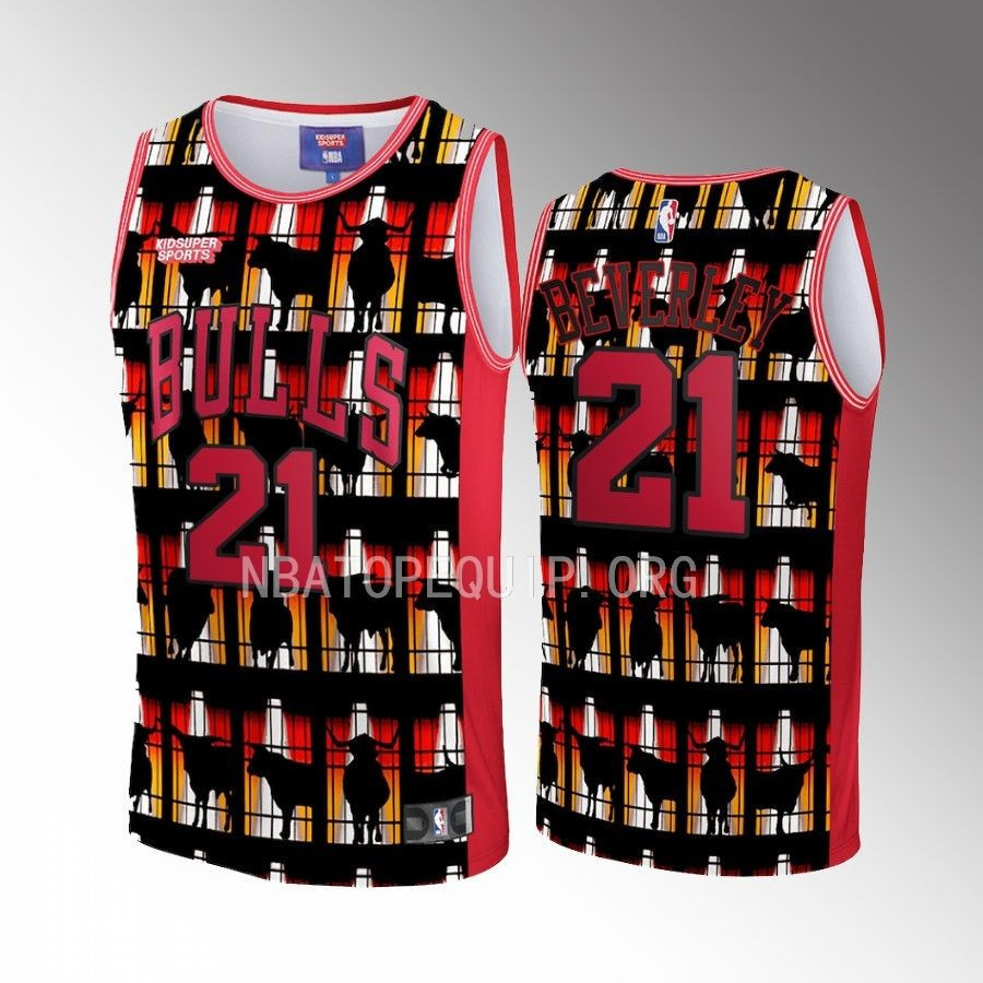 Patrick Beverley 21 Chicago Bulls KidSuper Studio Unisex Hometown NBA Jersey Unisex