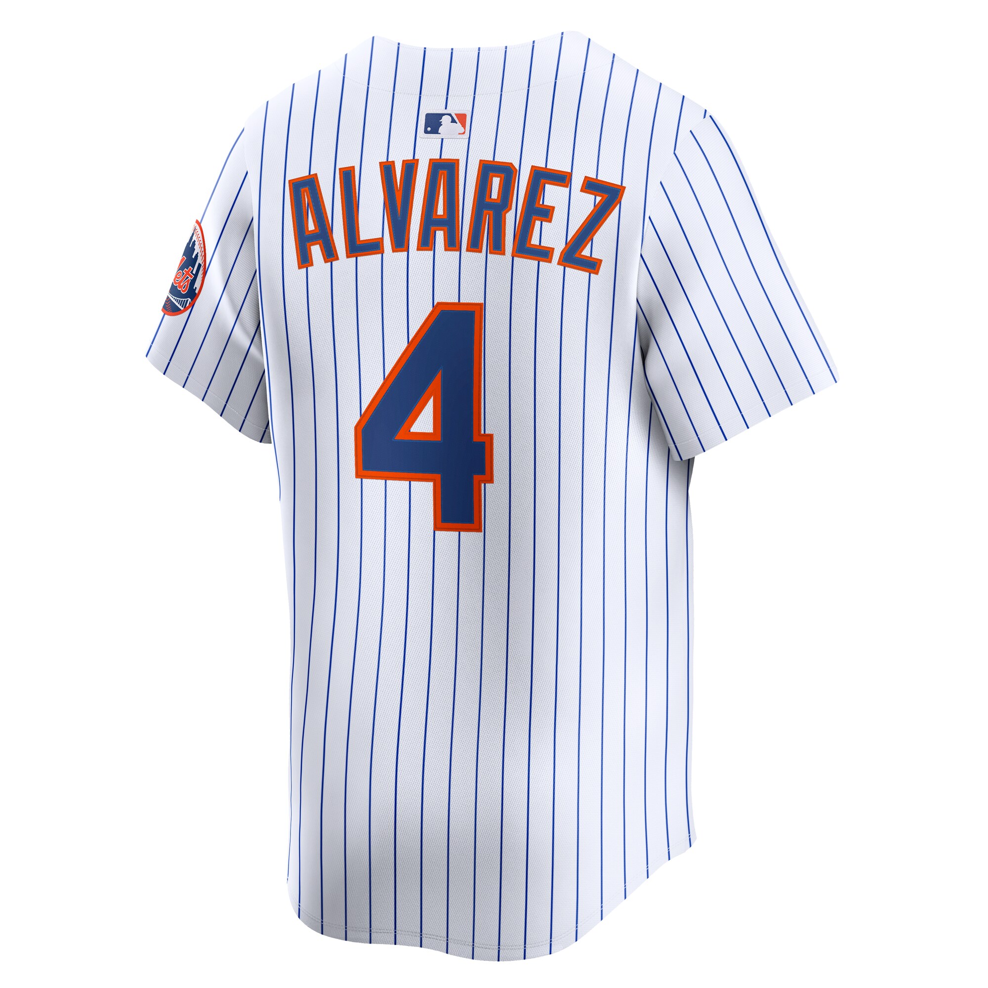 New York Mets Francisco Alvarez White Home Limited Player MLB Jersey Men's