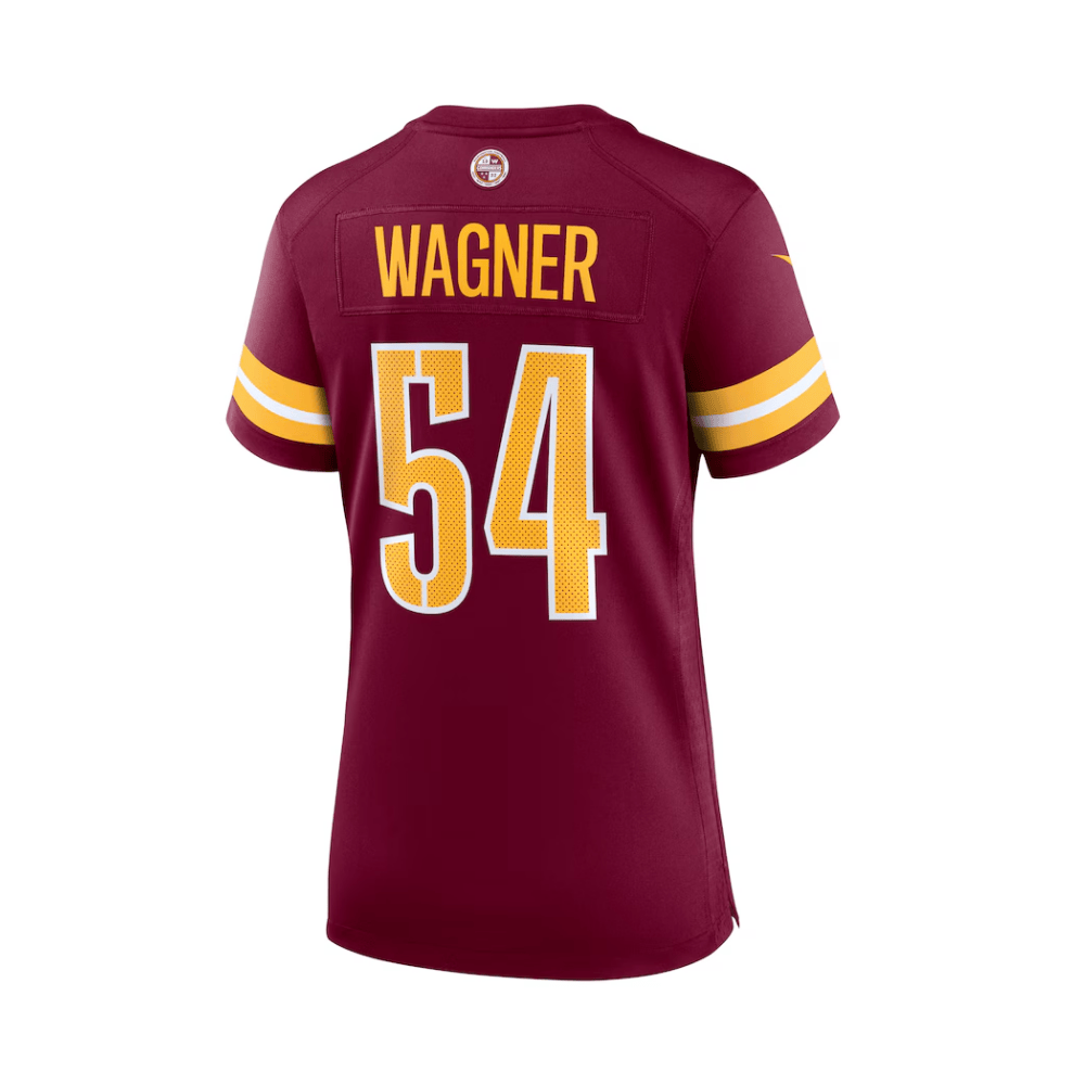 Bobby Wagner 54 Washington Commanders 2025 Pro Bowl Patch Game Burgundy NFL Jersey Women's