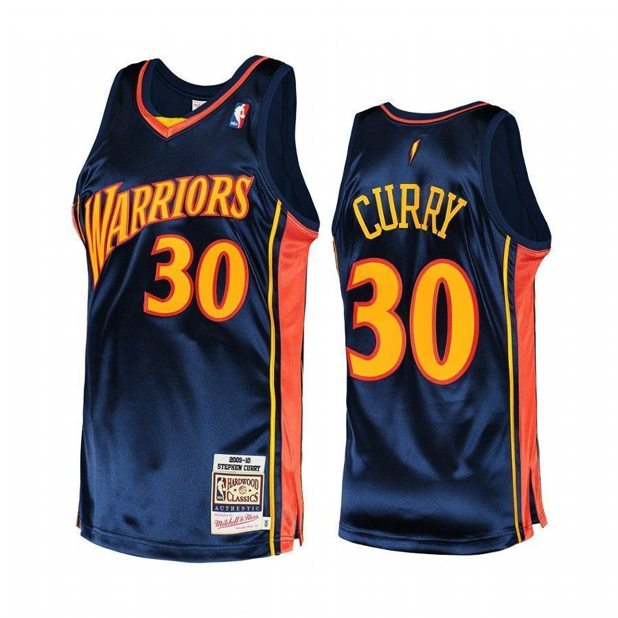 Golden State Warriors Stephen Curry 30 2009 Hardwood Classics NBA Jersey Men's