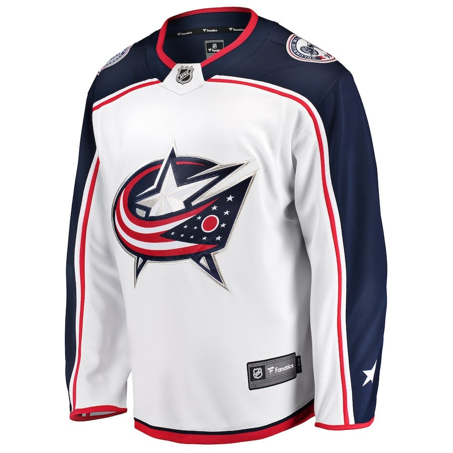 Johnny Gaudreau 13 Columbus Blue Jackets Prime Green Away White NHL Jersey Men's