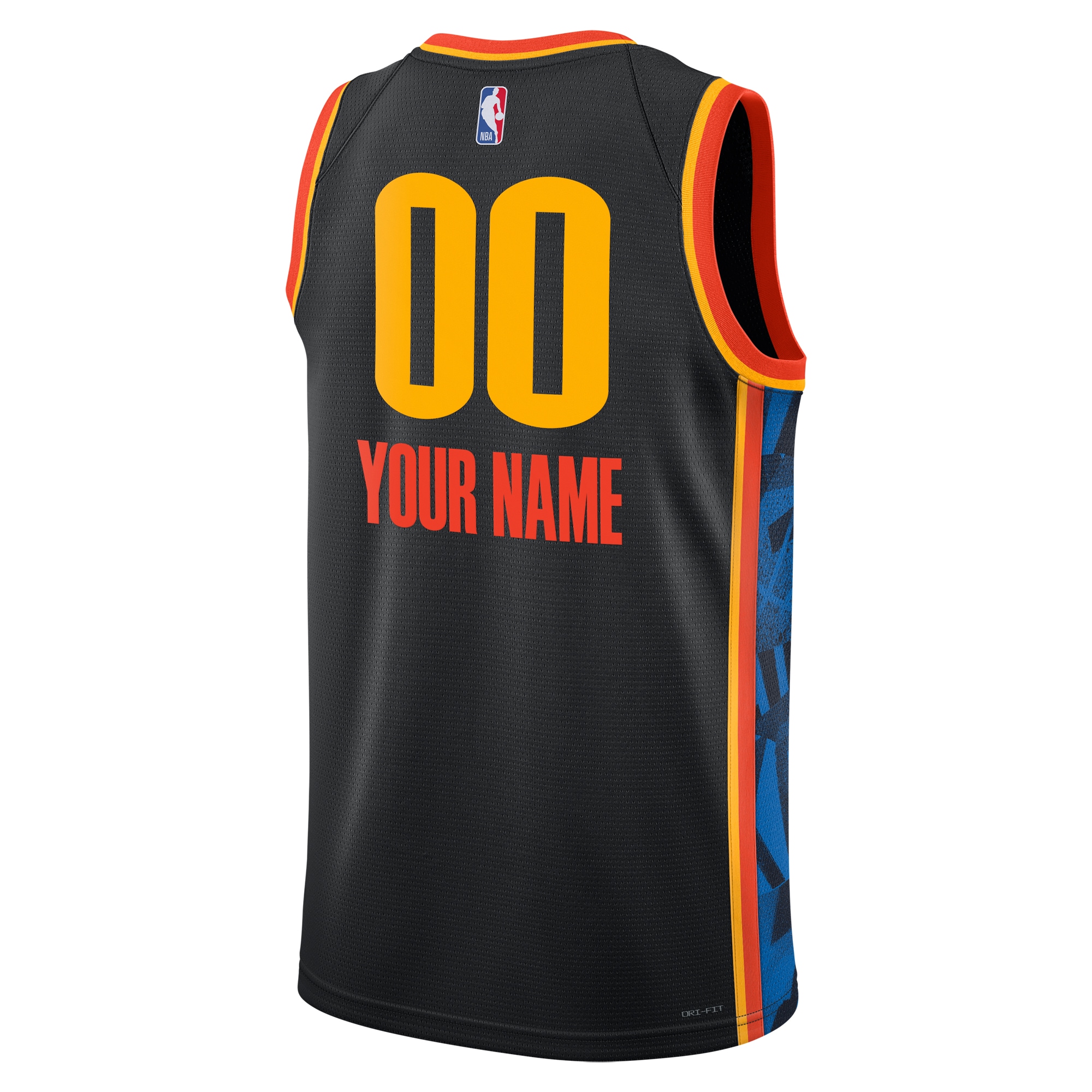 Oklahoma City Thunder City Edition Swingman 2024 Custom Unisex NBA Jersey Unisex