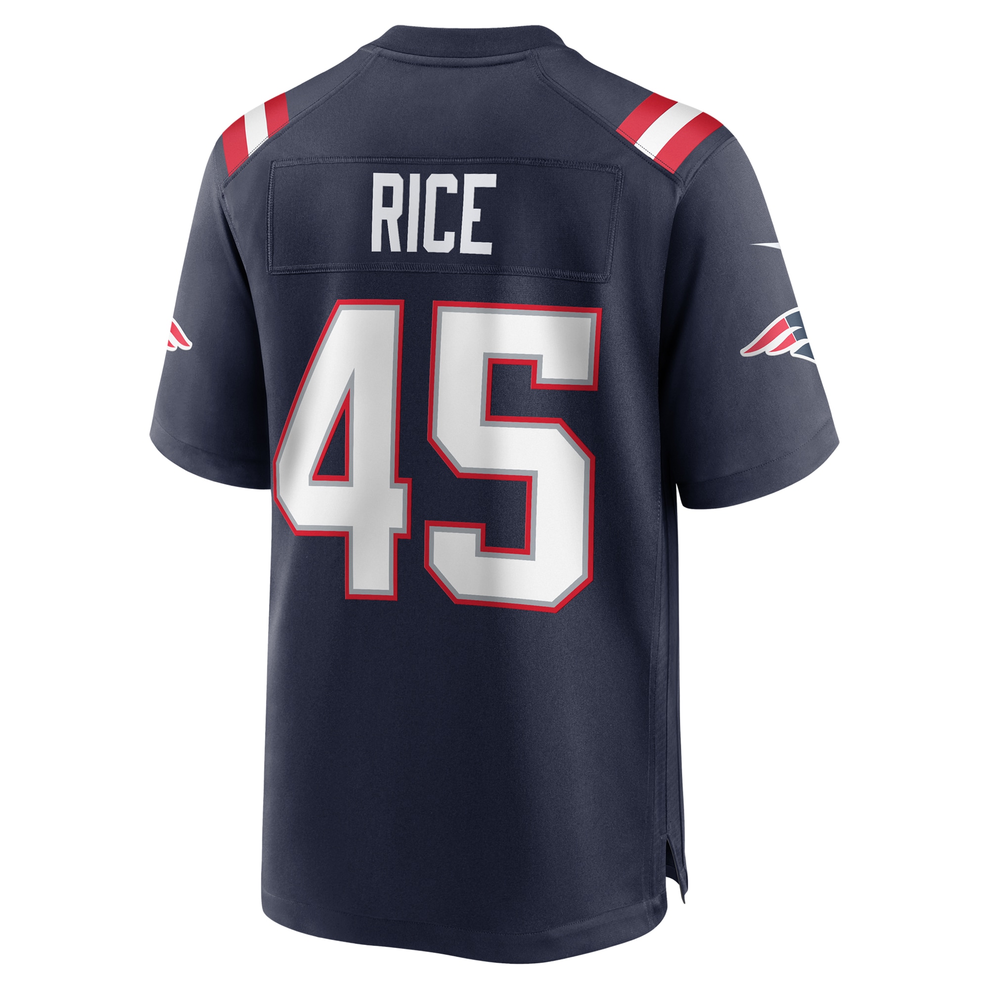 New England Patriots Monty Rice Navy Game NFL Jersey Men's