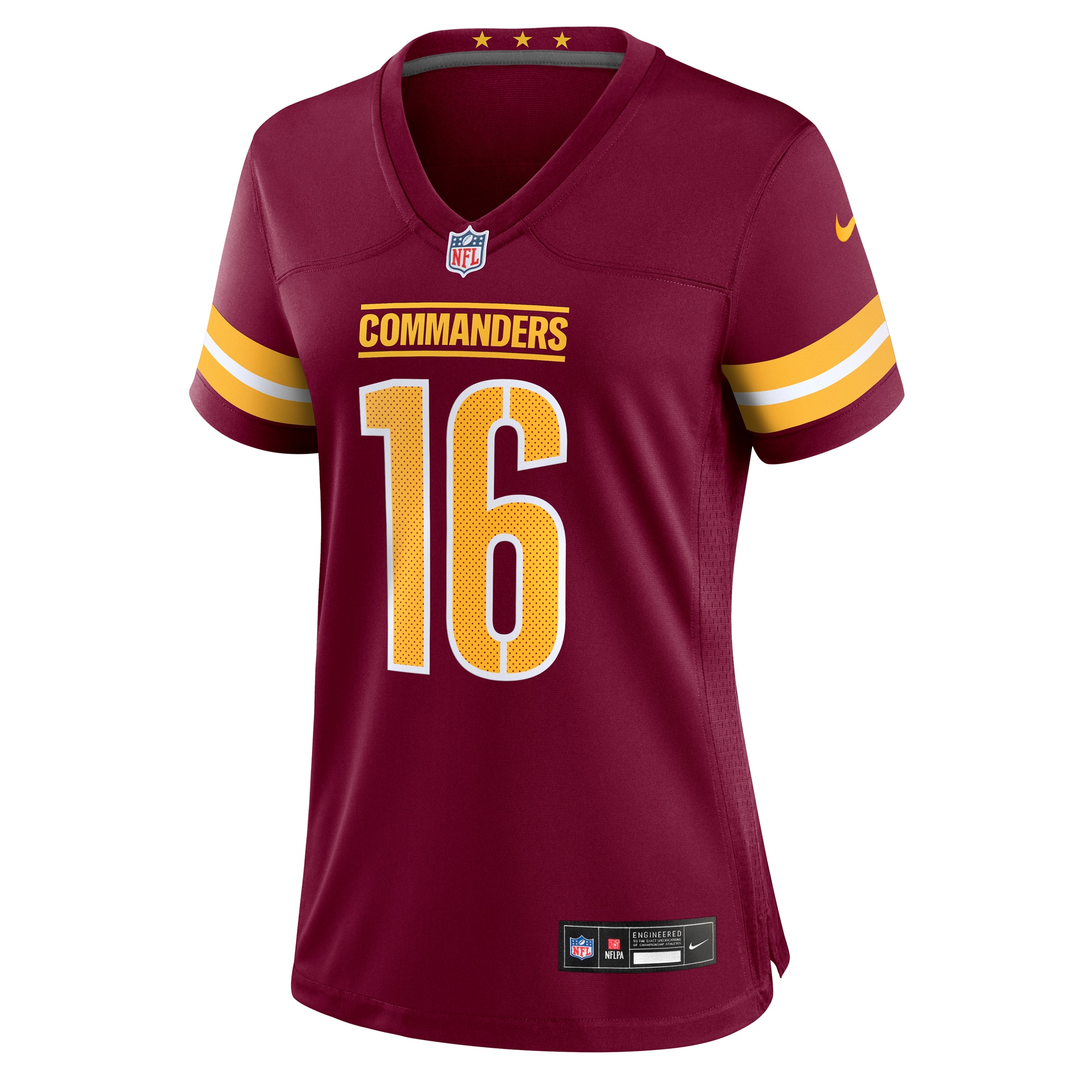 Washington Commanders Jeff Driskel Burgundy Game NFL Jersey Women's