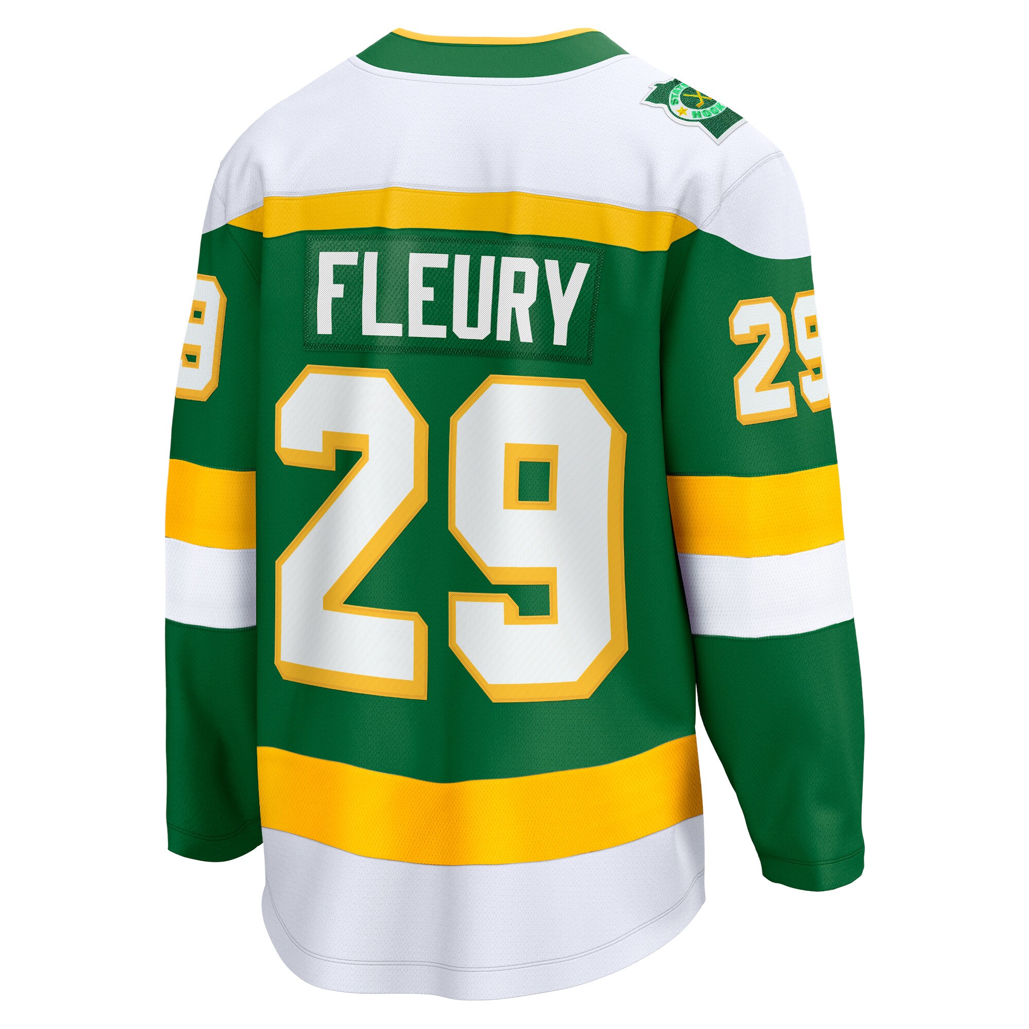 Minnesota Wild Marc-Andre Fleury Green Alternate Premier Breakaway Player NHL Jersey Men's