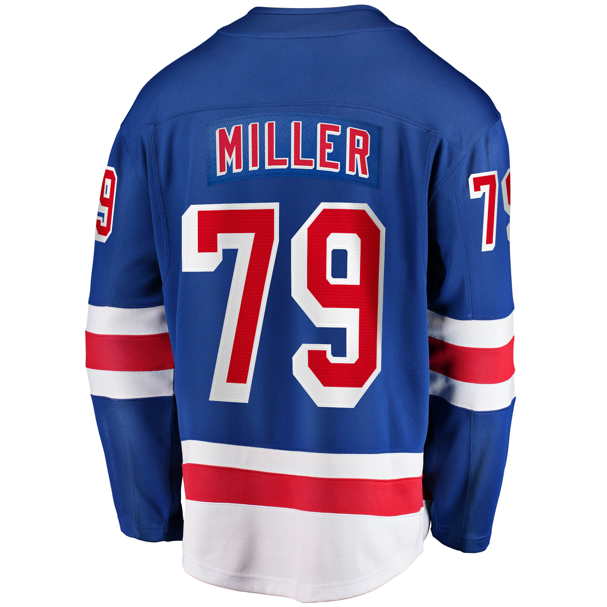 New York Rangers K'Andre Miller Blue Home Breakaway NHL Jersey Men's