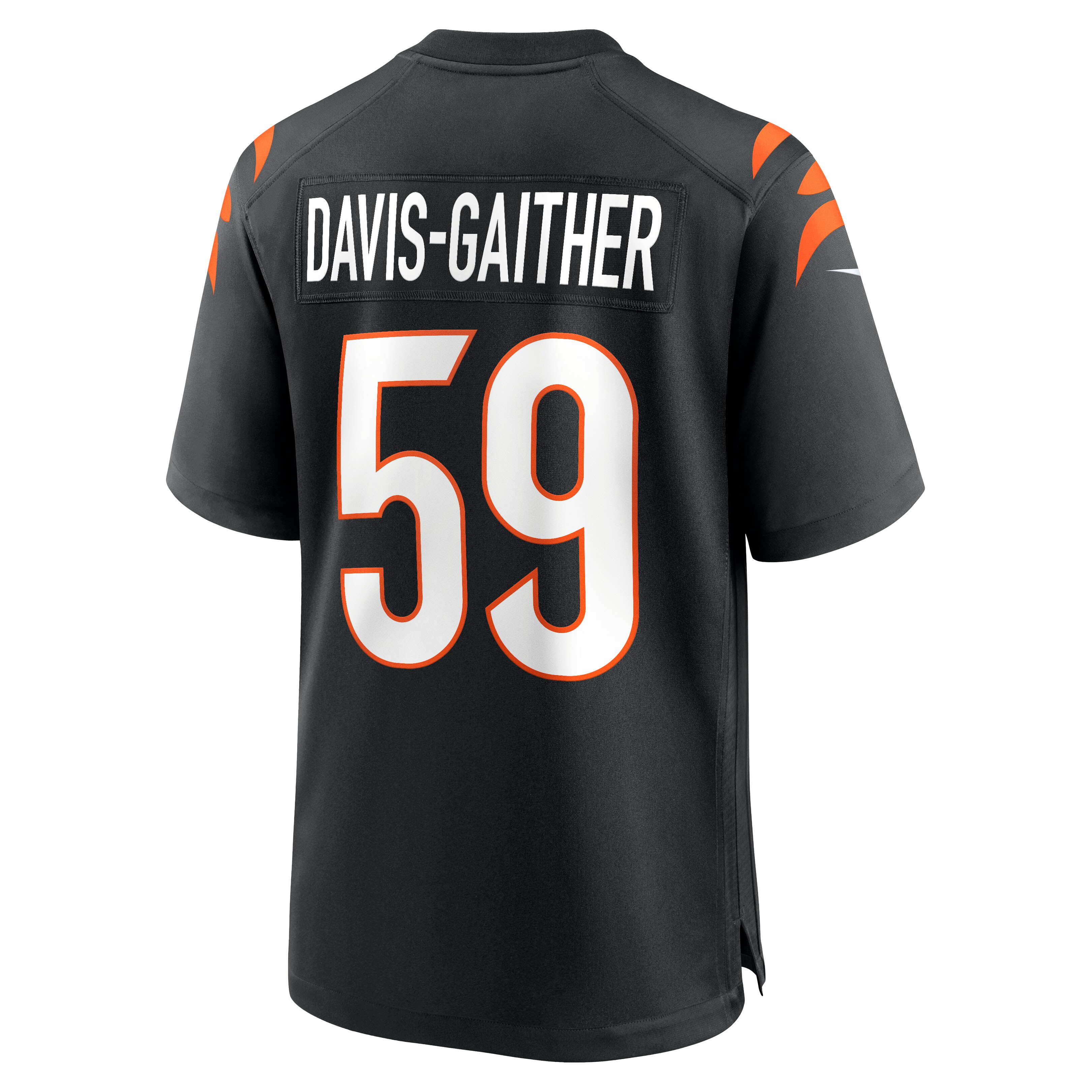 Cincinnati Bengals Akeem Davis-Gaither Black Game Player NFL Jersey Men's