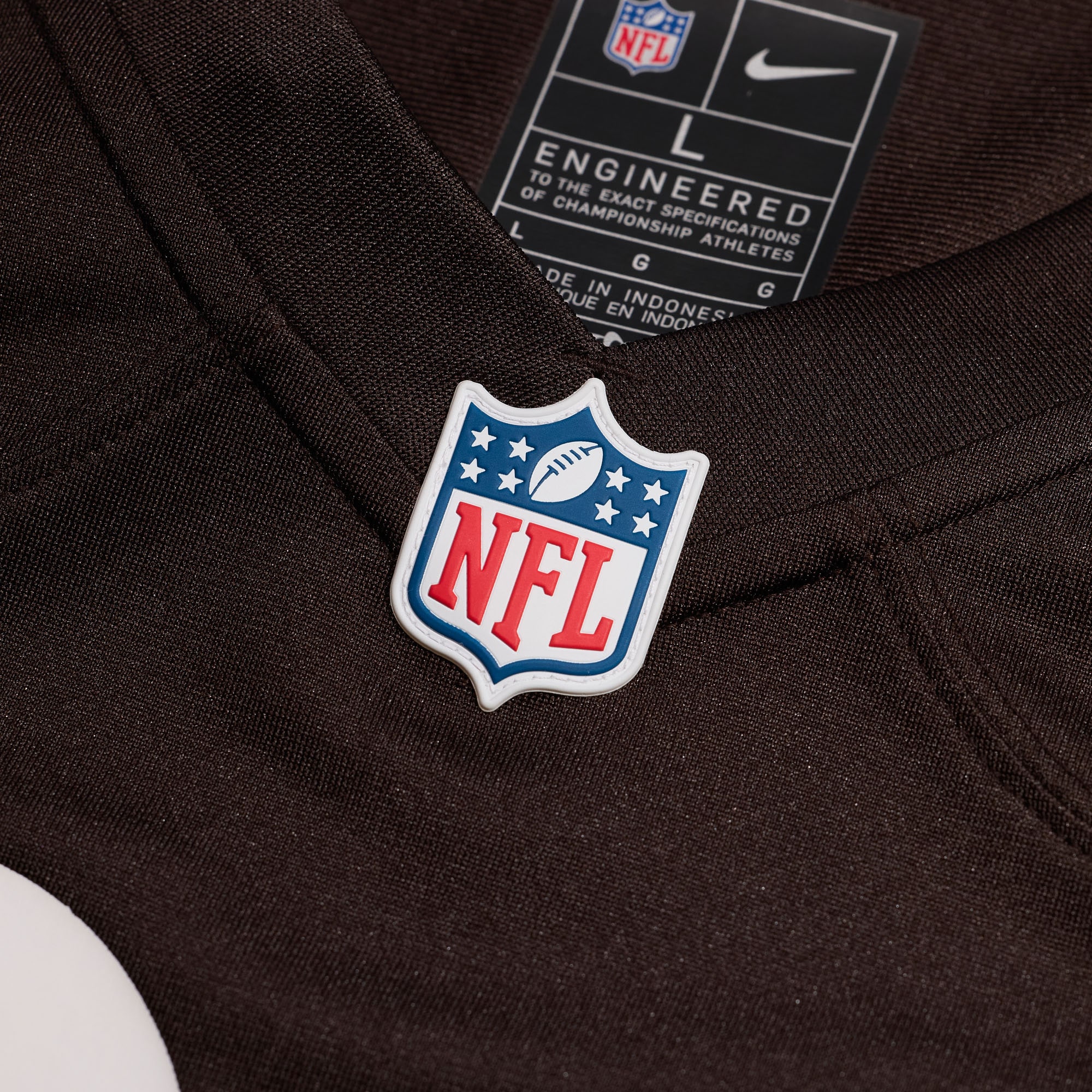 Cleveland Browns Zaire Mitchell-Paden Brown Team Game NFL Jersey Men's