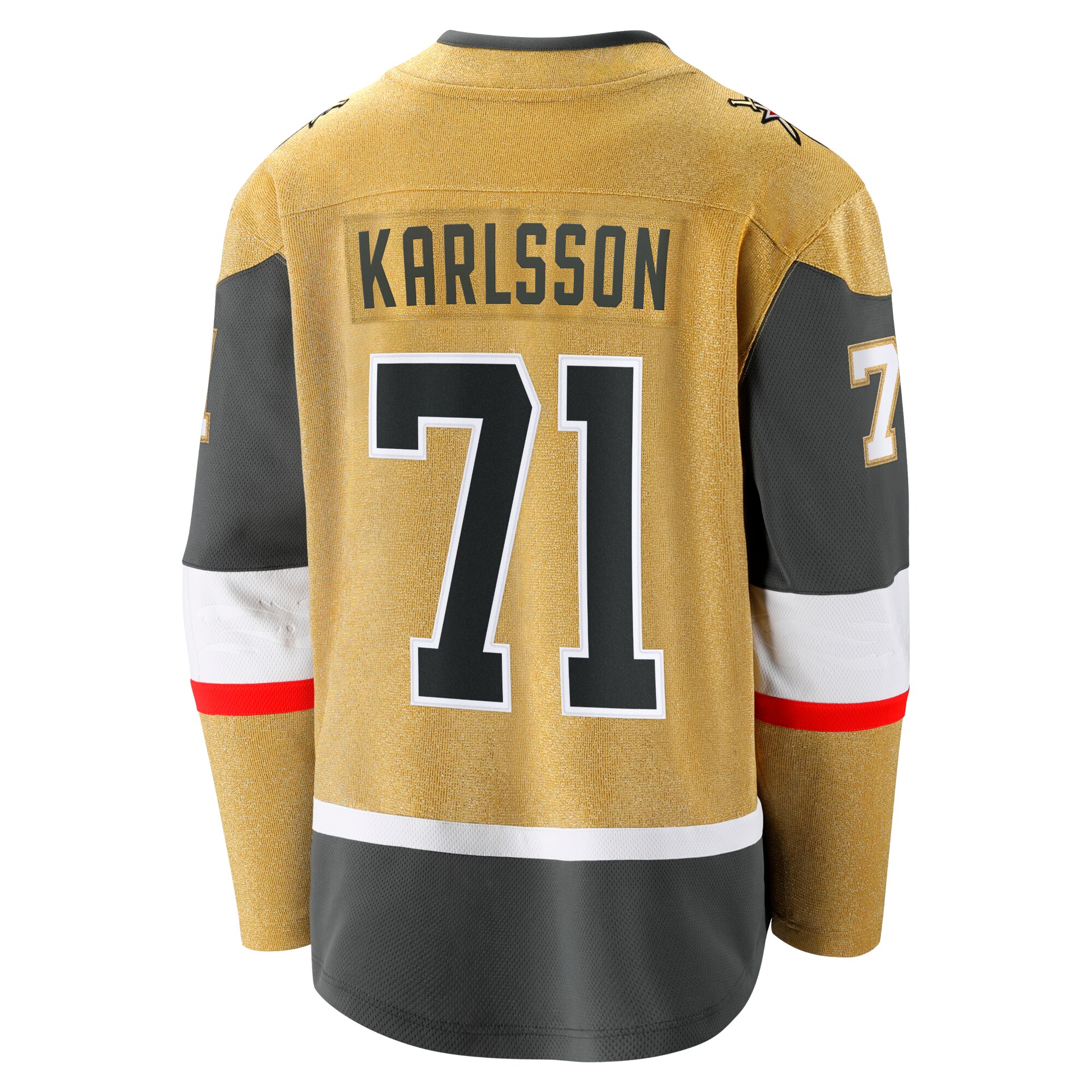 Vegas Golden Knights William Karlsson Gold Home Breakaway NHL Jersey Men's