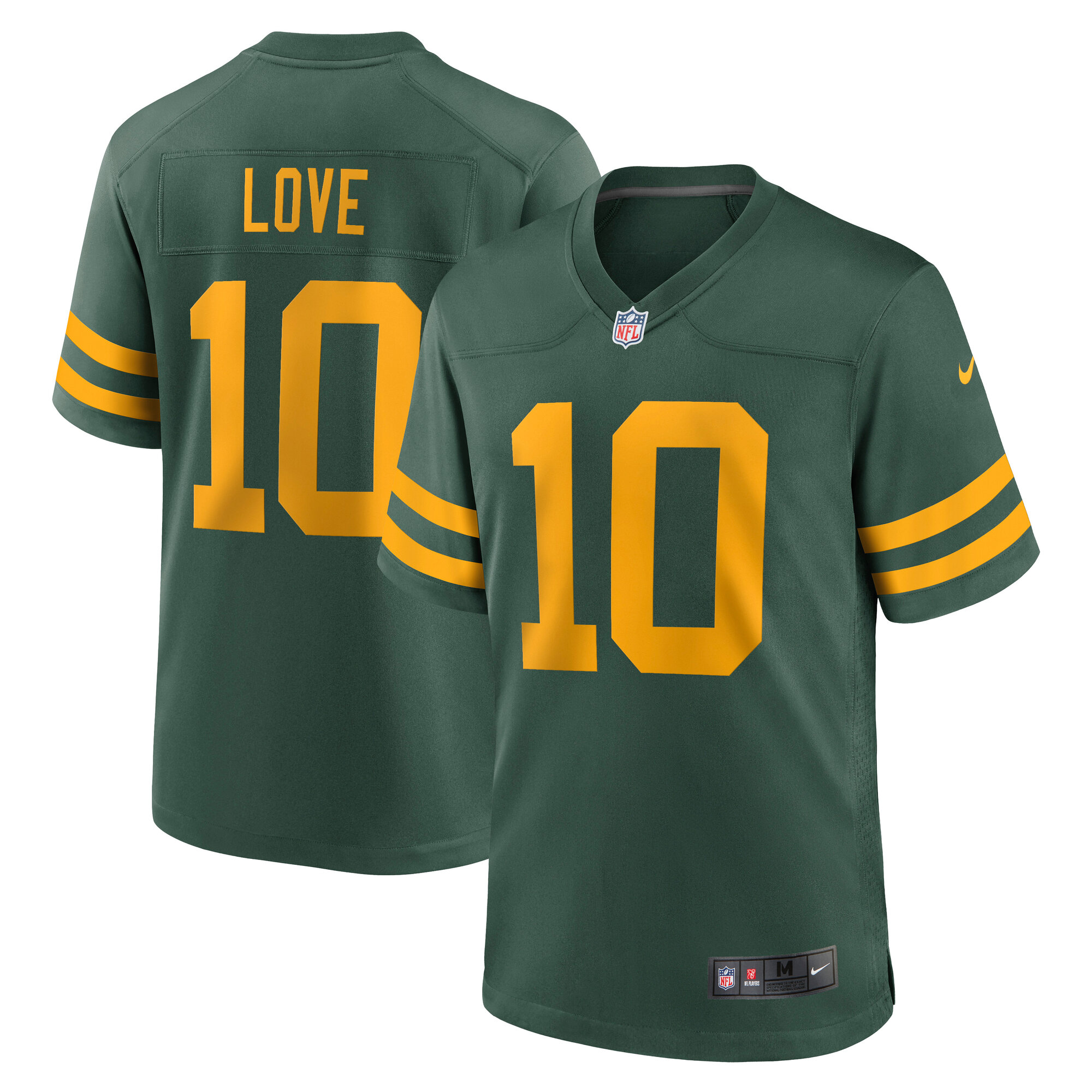 Green Bay Packers Love Green Alternate Game NFL Jersey Men's