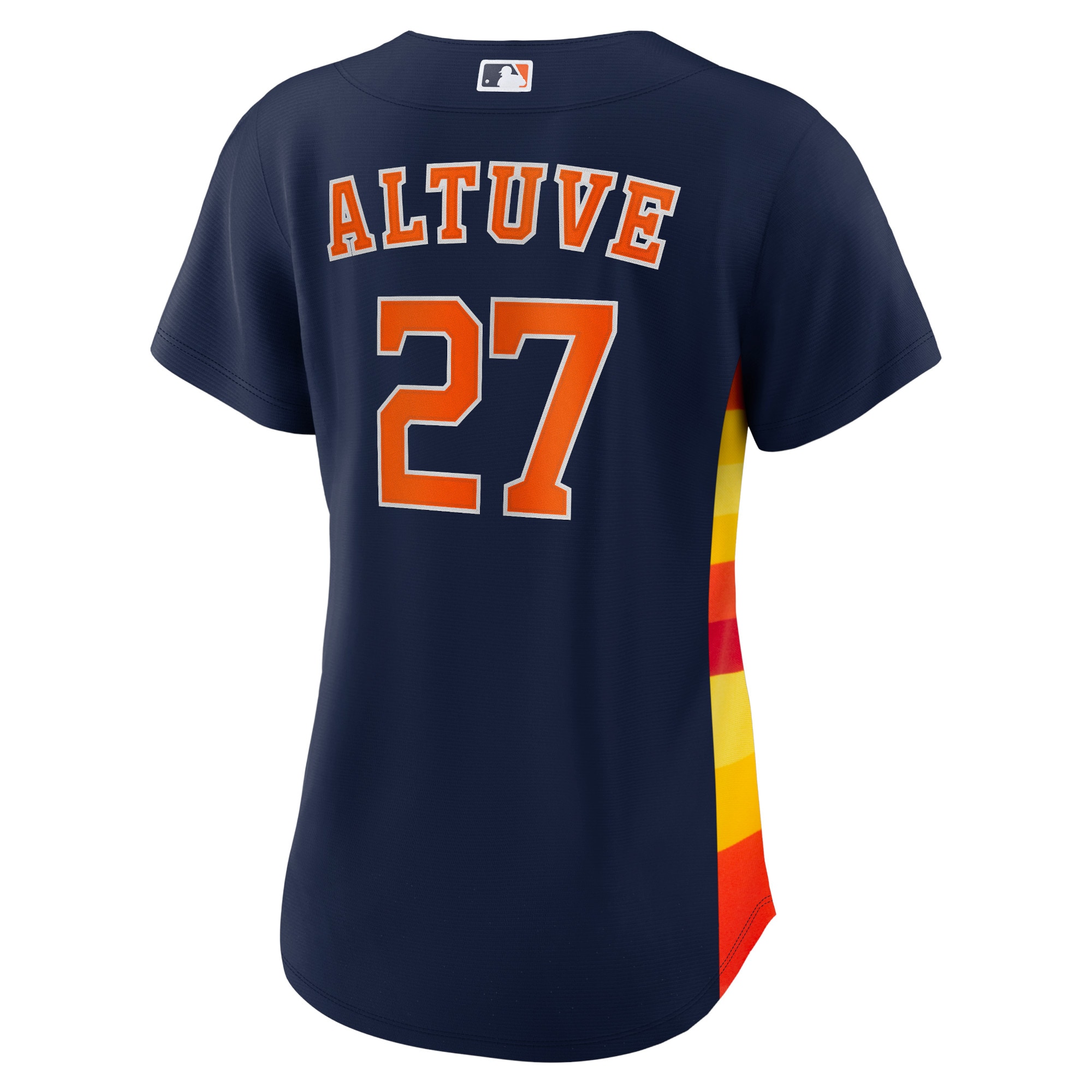 Houston Astros Jose Altuve Navy Alternate Player MLB Jersey Women's