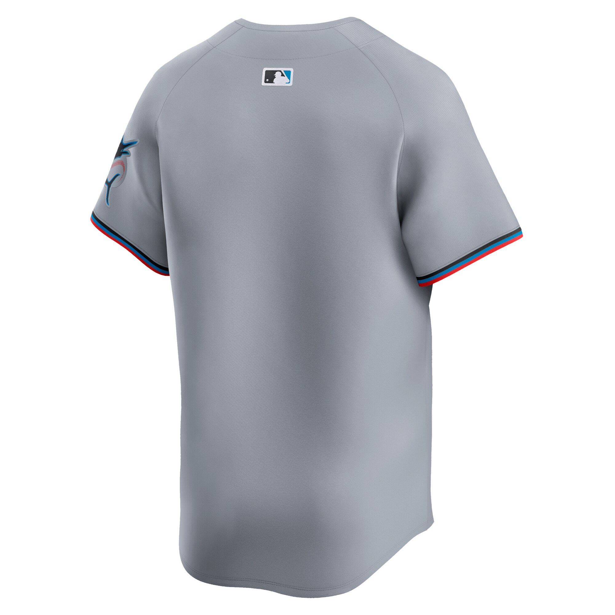 Miami Marlins Gray Road Limited MLB Jersey Men's