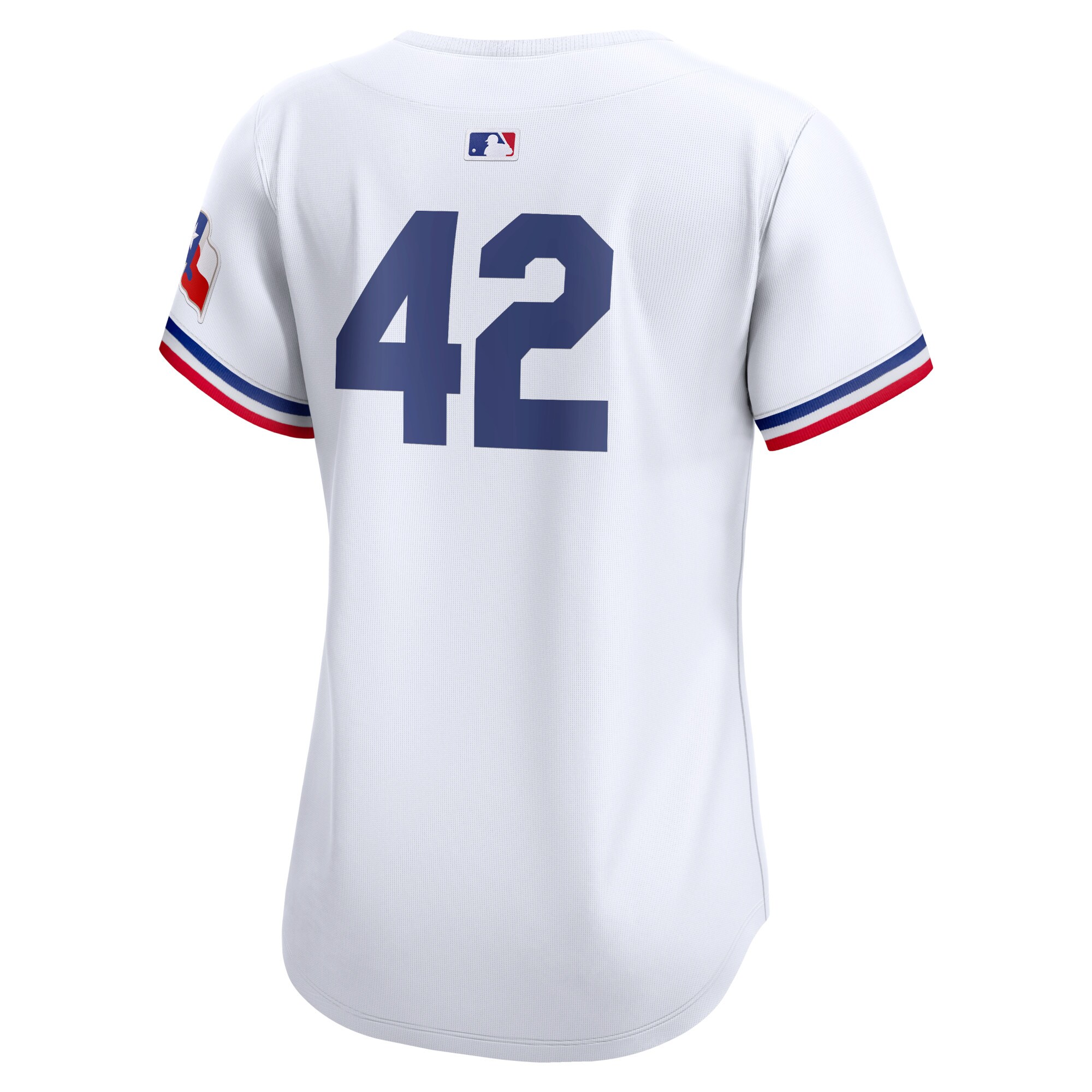 Texas Rangers White 2024 Jackie Robinson Day Home Limited MLB Jersey Women's