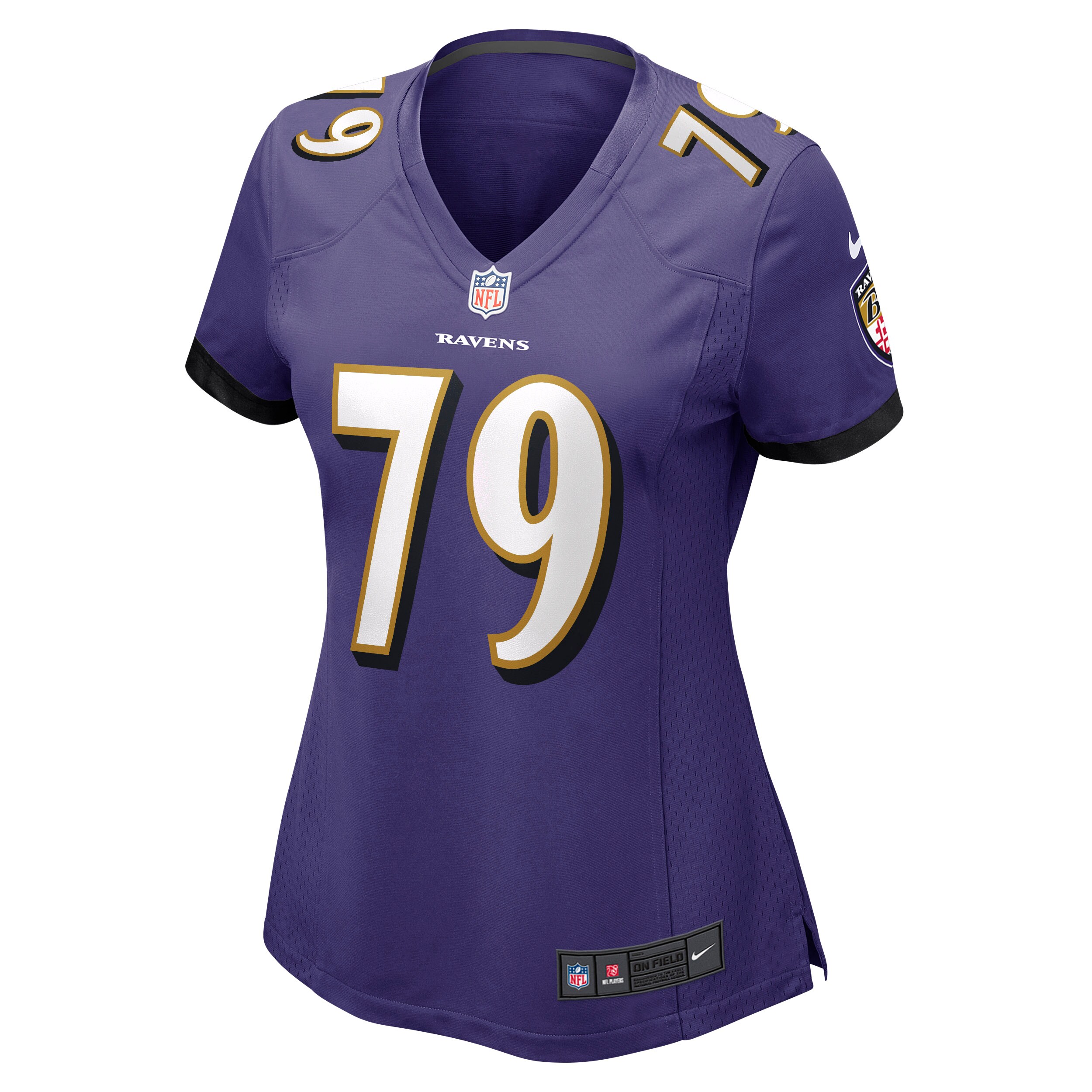 Baltimore Ravens Ronnie Stanley Purple Game NFL Jersey Women's