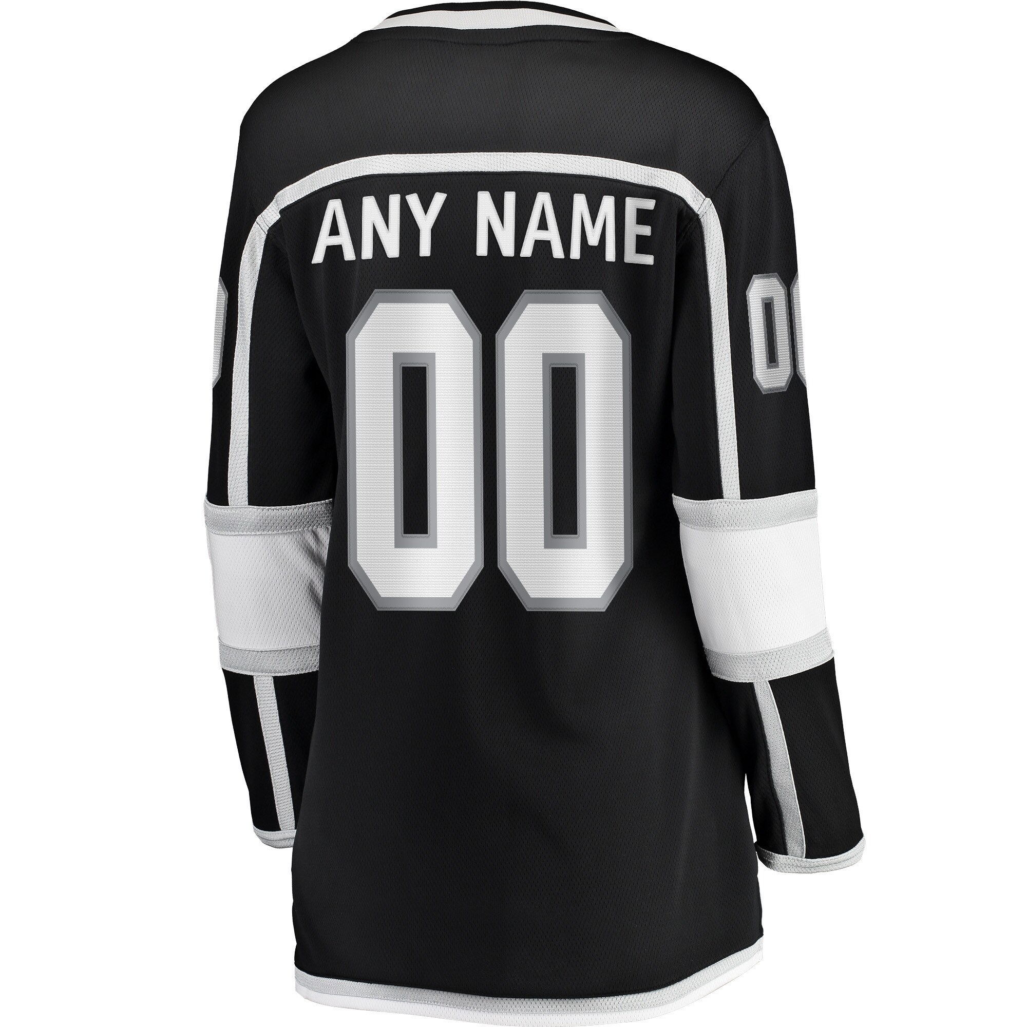 Los Angeles Kings Black Home Breakaway Custom NHL Jersey Women's