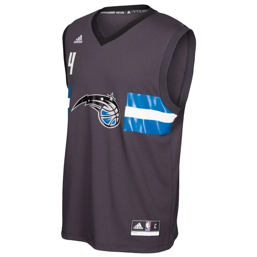 Elfrid Payton Orlando Magicc Alternate Black NBA Jersey Men's