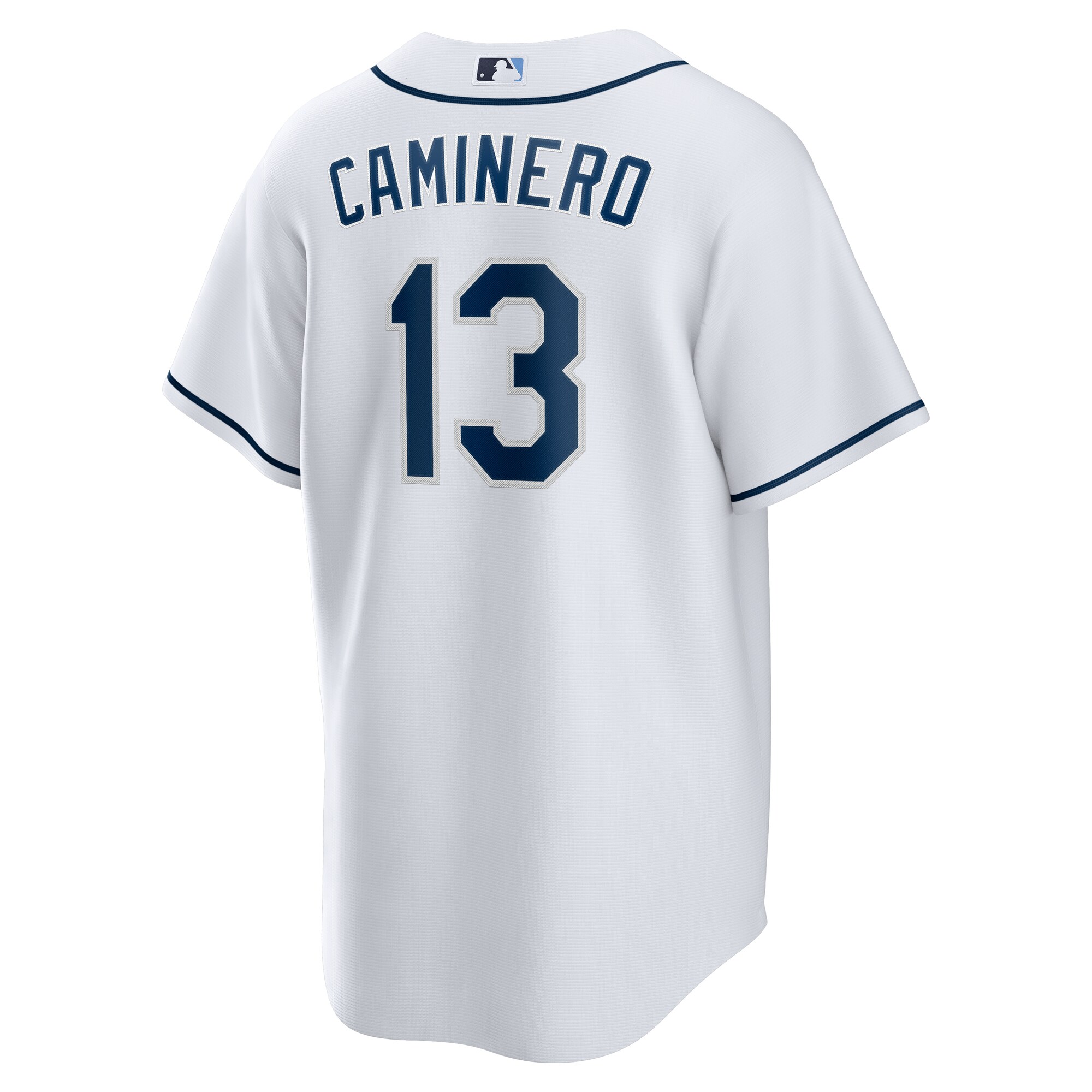 Tampa Bay Rays Junior Caminero White Home Player MLB Jersey Men's