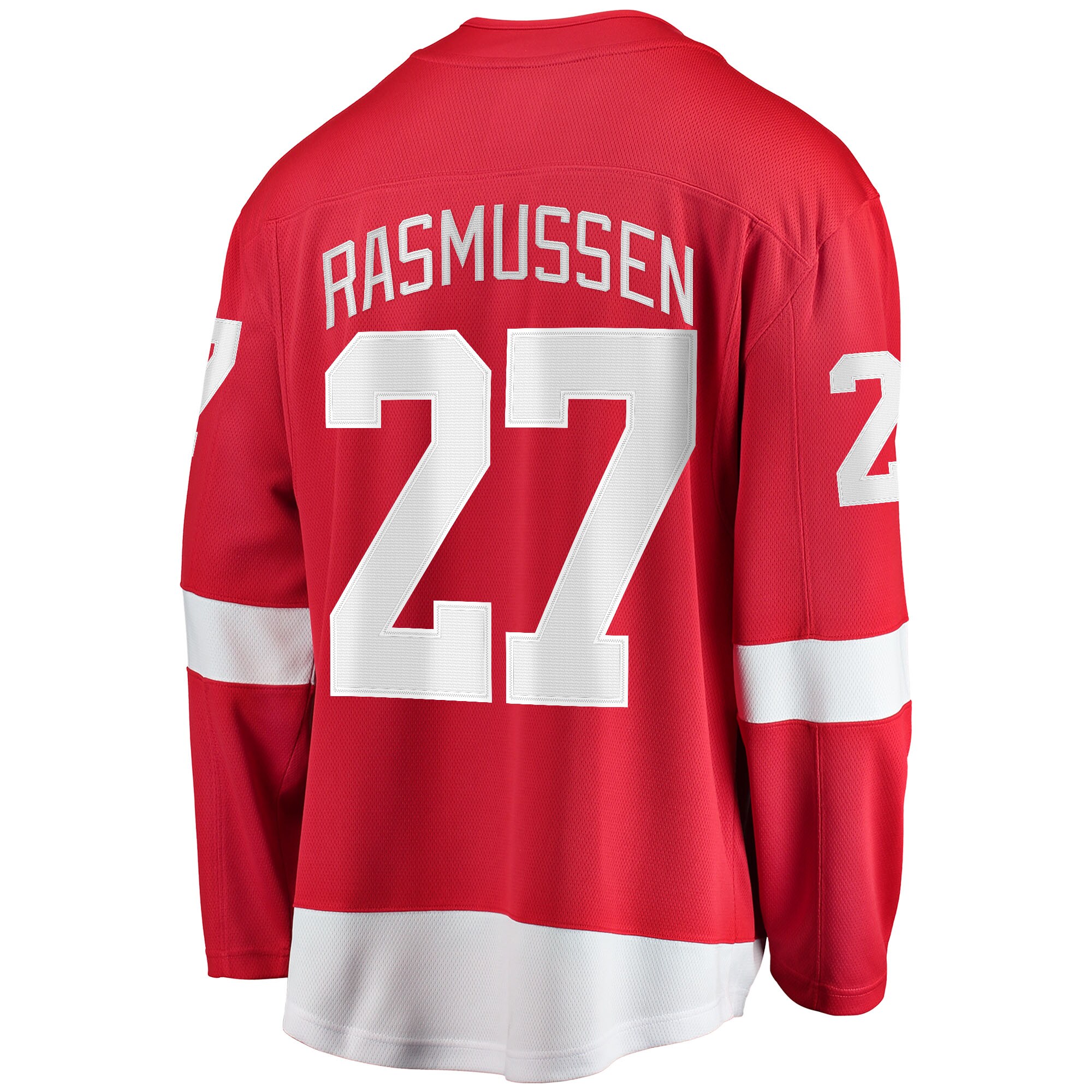 Detroit Red Wings Michael Rasmussen Red Home Breakaway Player NHL Jersey Men's