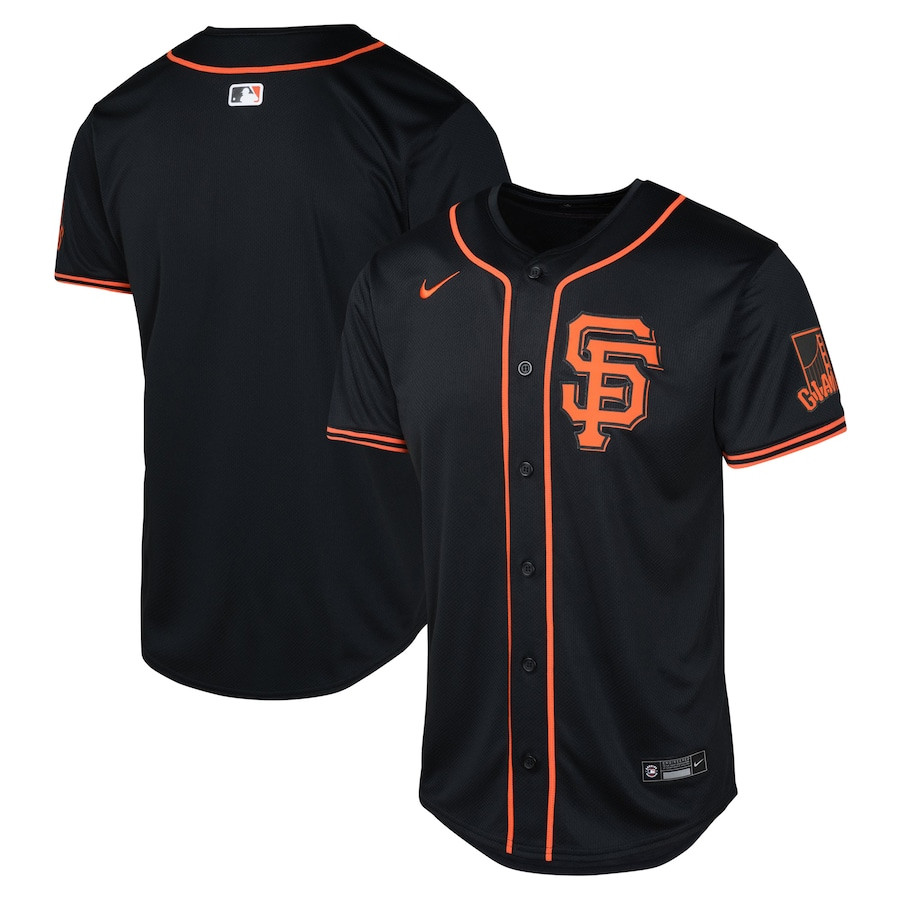 San Francisco Giants Alternate Limited Black MLB Jersey Youth