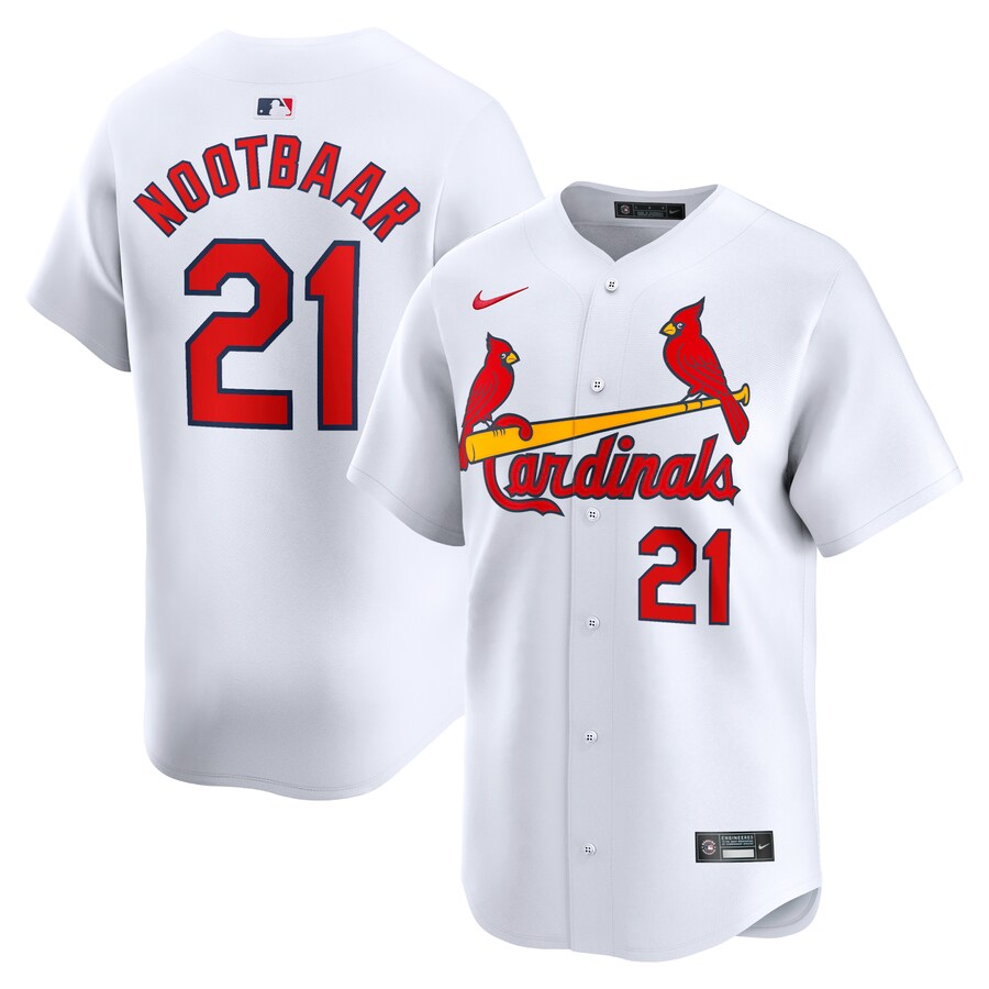 Lars Nootbaar St. Louis Cardinals Home Limited Player Jersey White